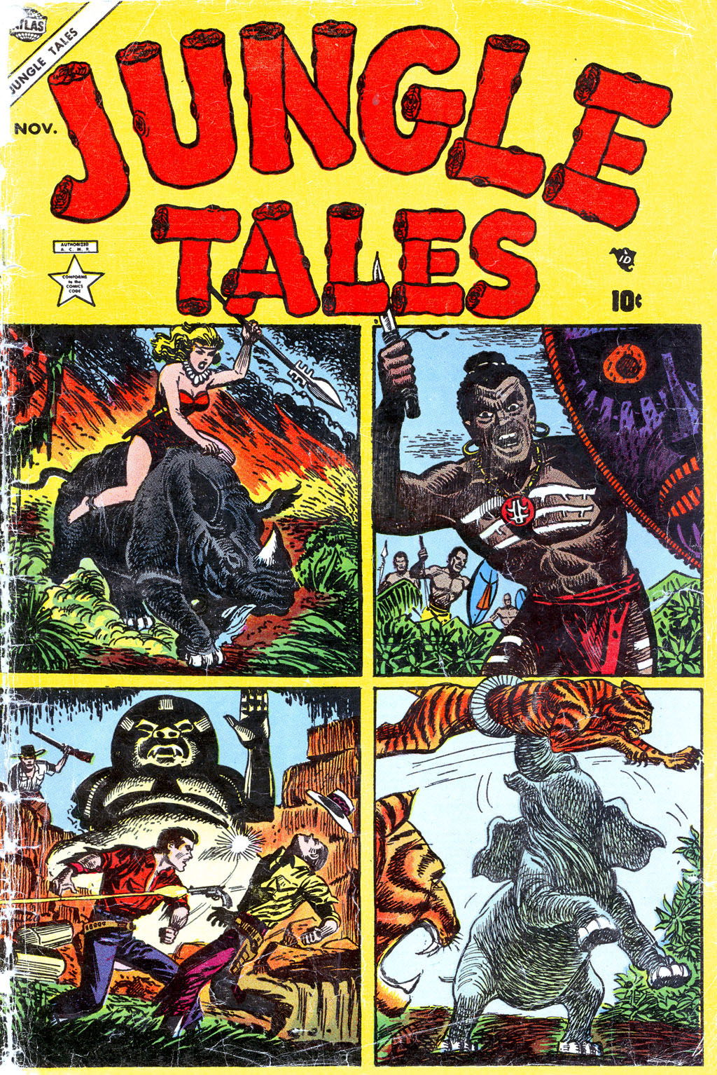 Read online Jungle Tales comic -  Issue #2 - 1