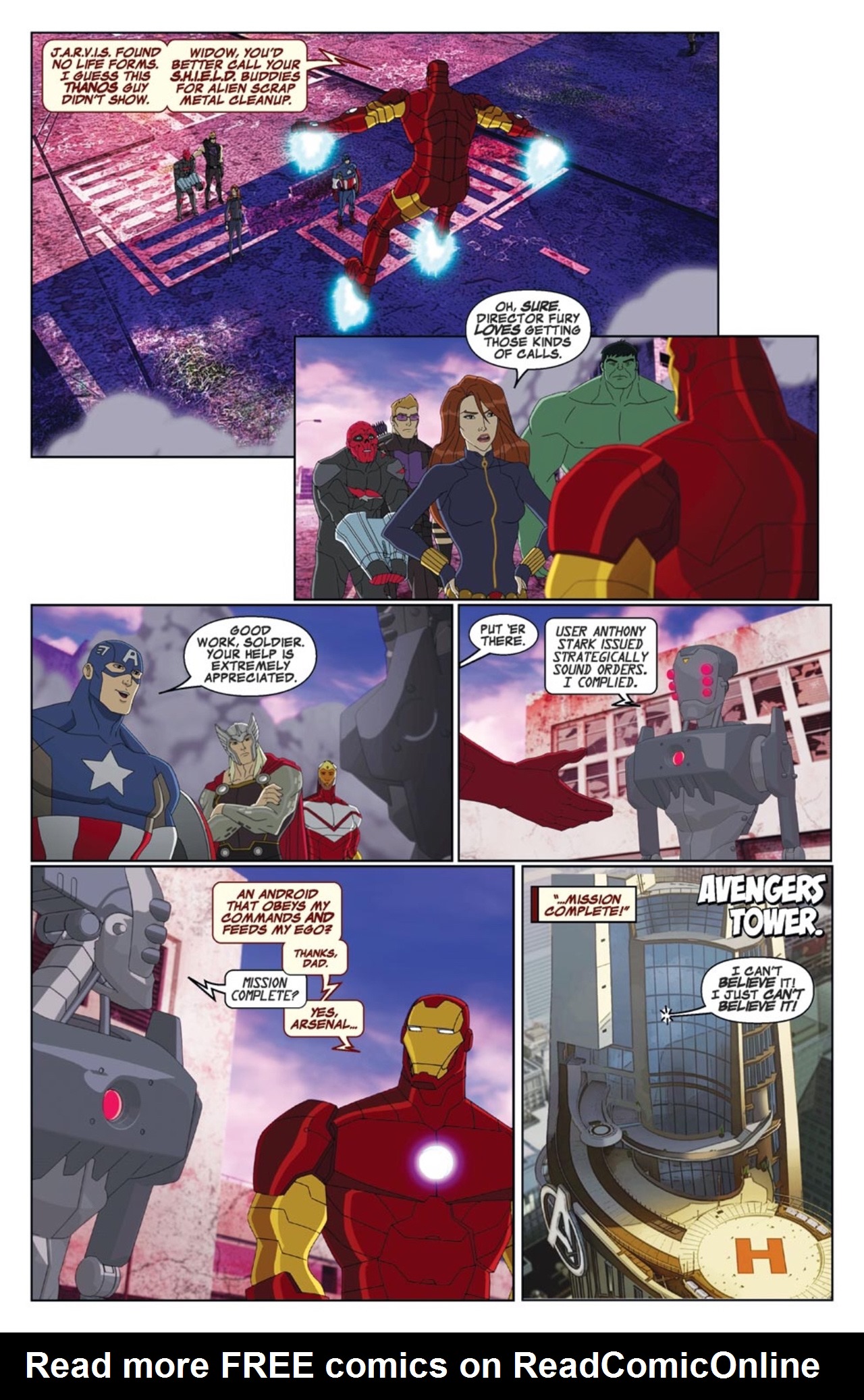 Read online Marvel Universe Avengers Assemble Season 2 comic -  Issue #1 - 20