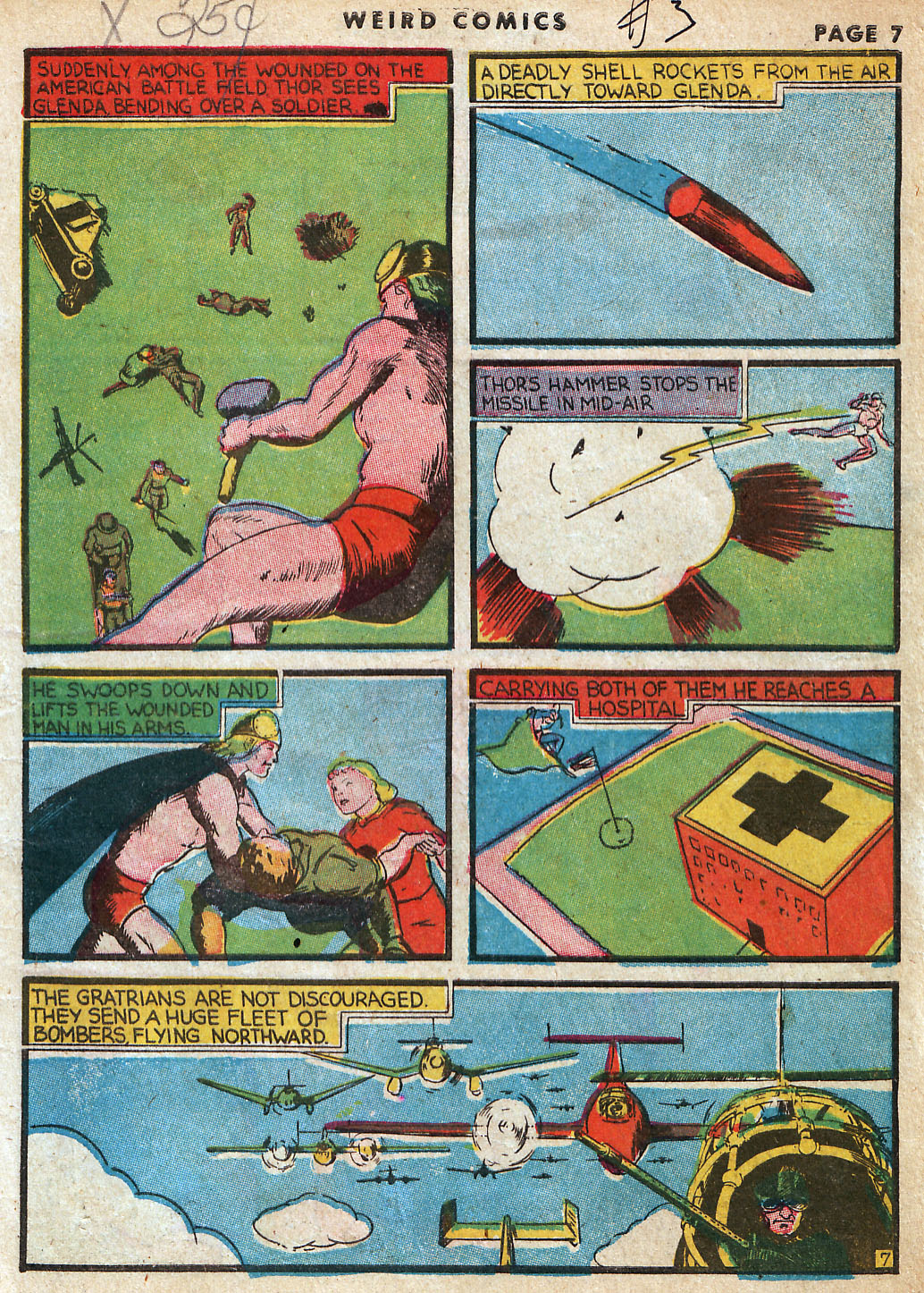 Read online Weird Comics comic -  Issue #3 - 9