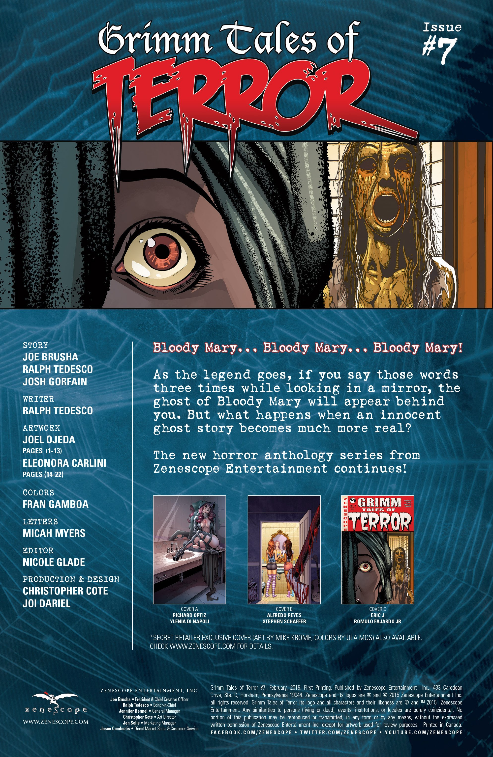 Read online Grimm Tales of Terror (2014) comic -  Issue #7 - 2