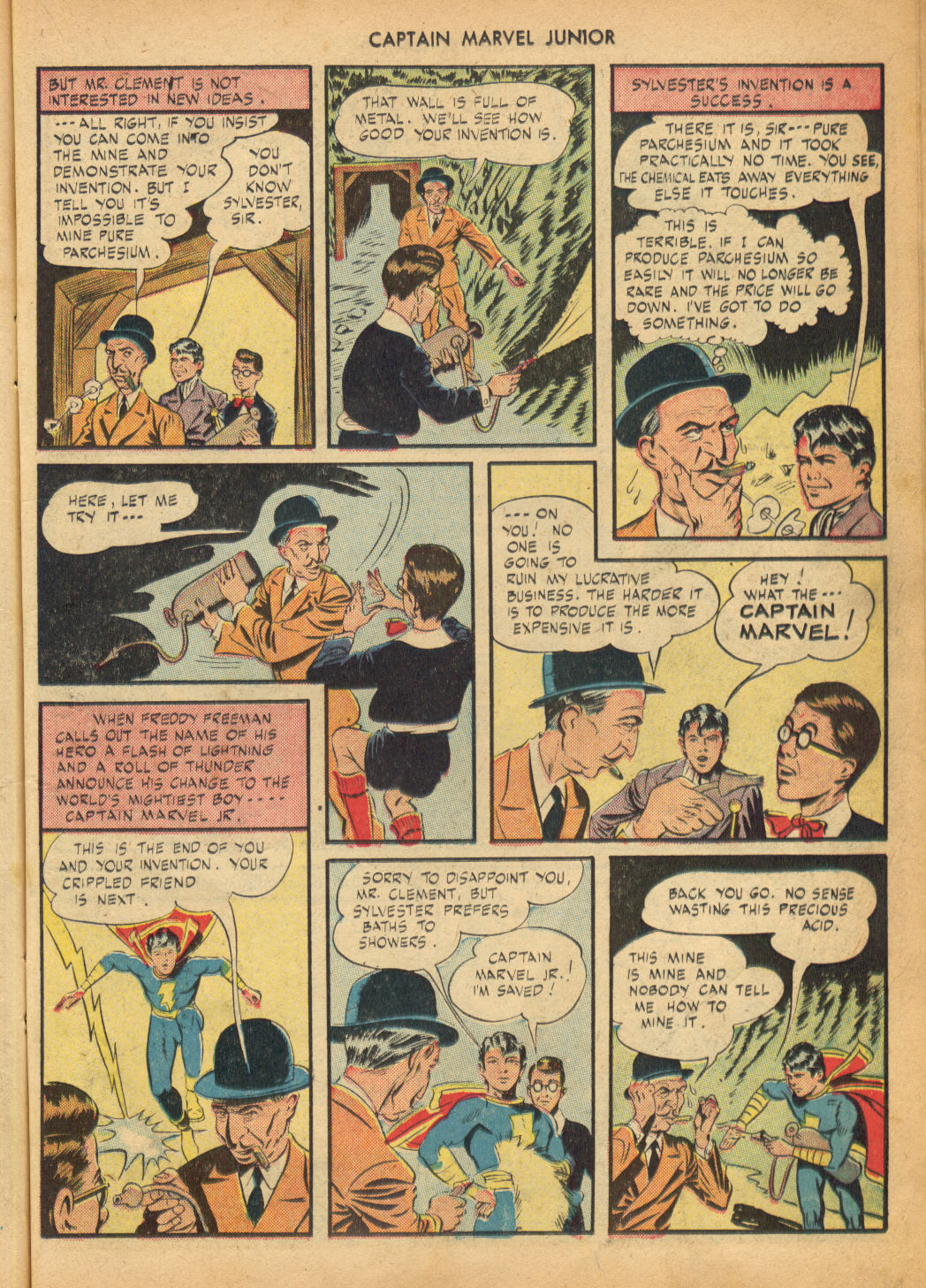 Read online Captain Marvel, Jr. comic -  Issue #49 - 15