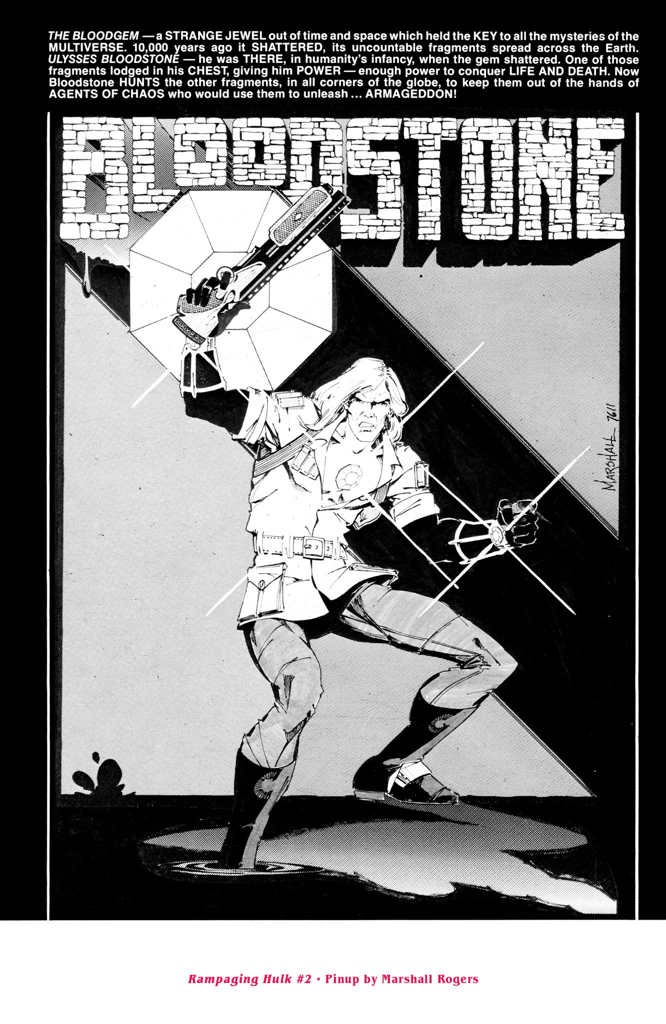 Read online Bloodstone & the Legion of Monsters comic -  Issue # TPB (Part 2) - 76