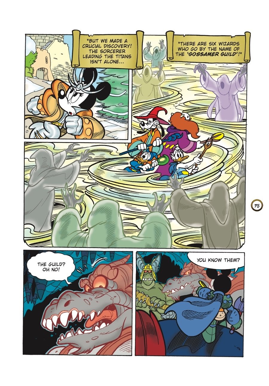 Read online Wizards of Mickey (2020) comic -  Issue # TPB 3 (Part 1) - 77