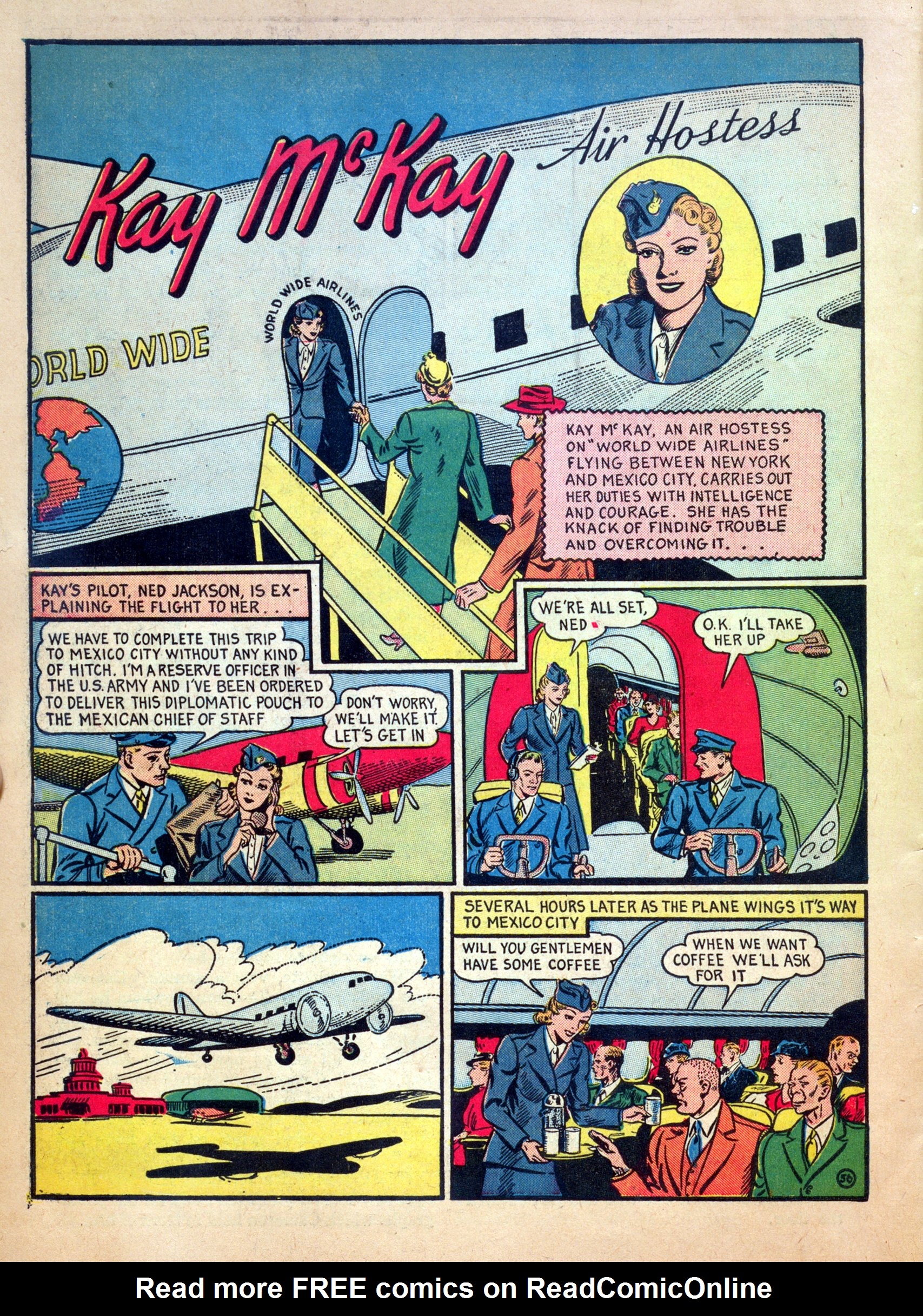 Read online Our Flag Comics comic -  Issue #1 - 58