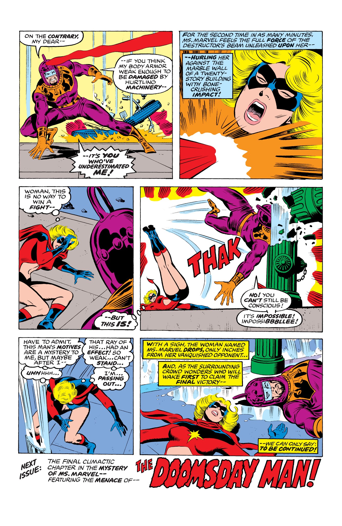 Read online Marvel Masterworks: Ms. Marvel comic -  Issue # TPB 1 - 42