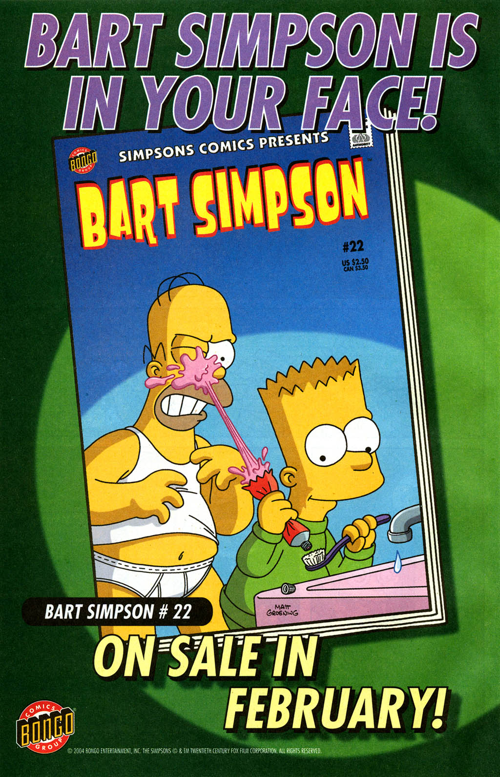 Read online Simpsons Comics Presents Bart Simpson comic -  Issue #21 - 22