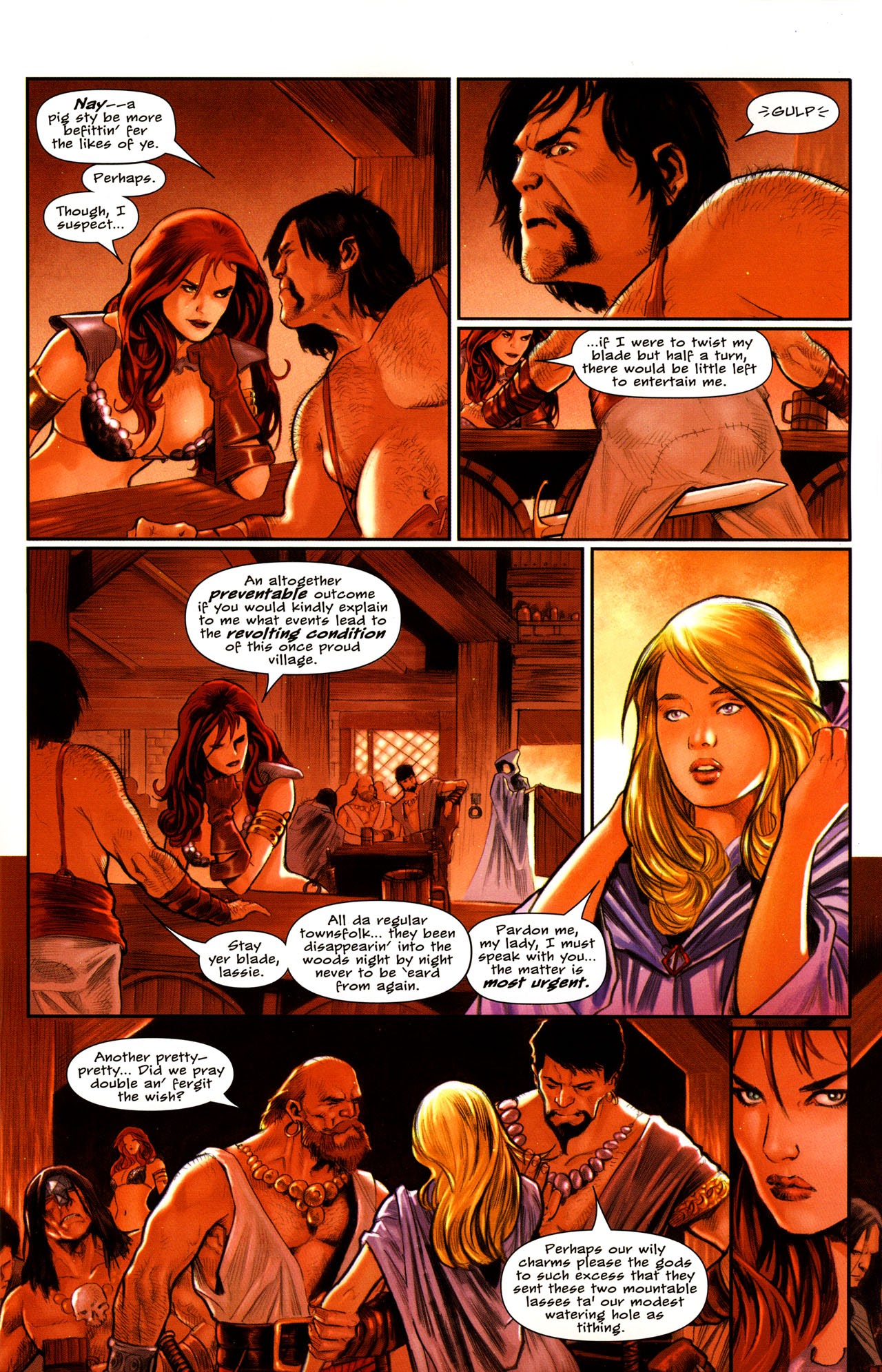 Read online Red Sonja: Vacant Shell comic -  Issue # Full - 9