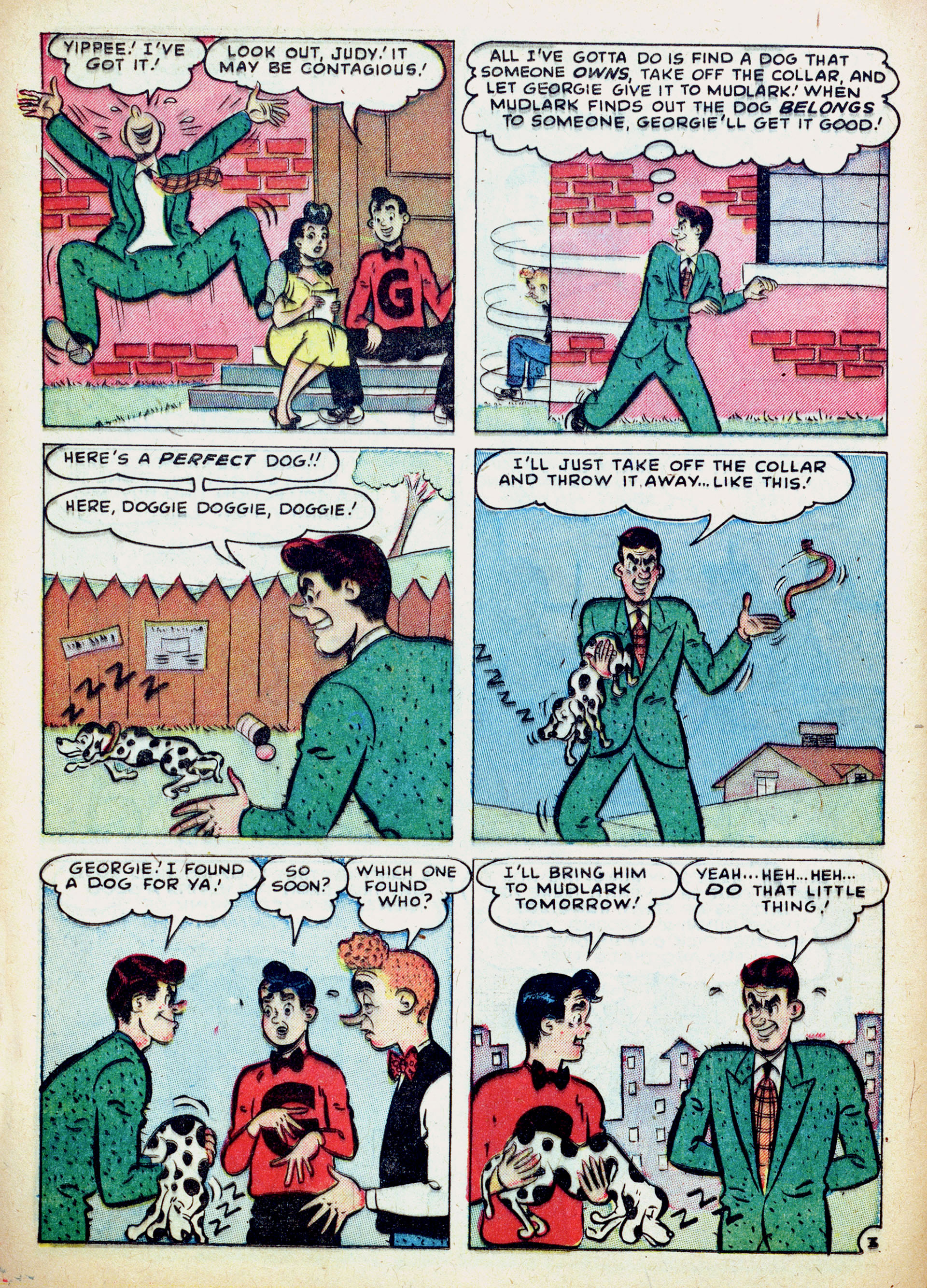 Read online Georgie Comics (1949) comic -  Issue #35 - 12