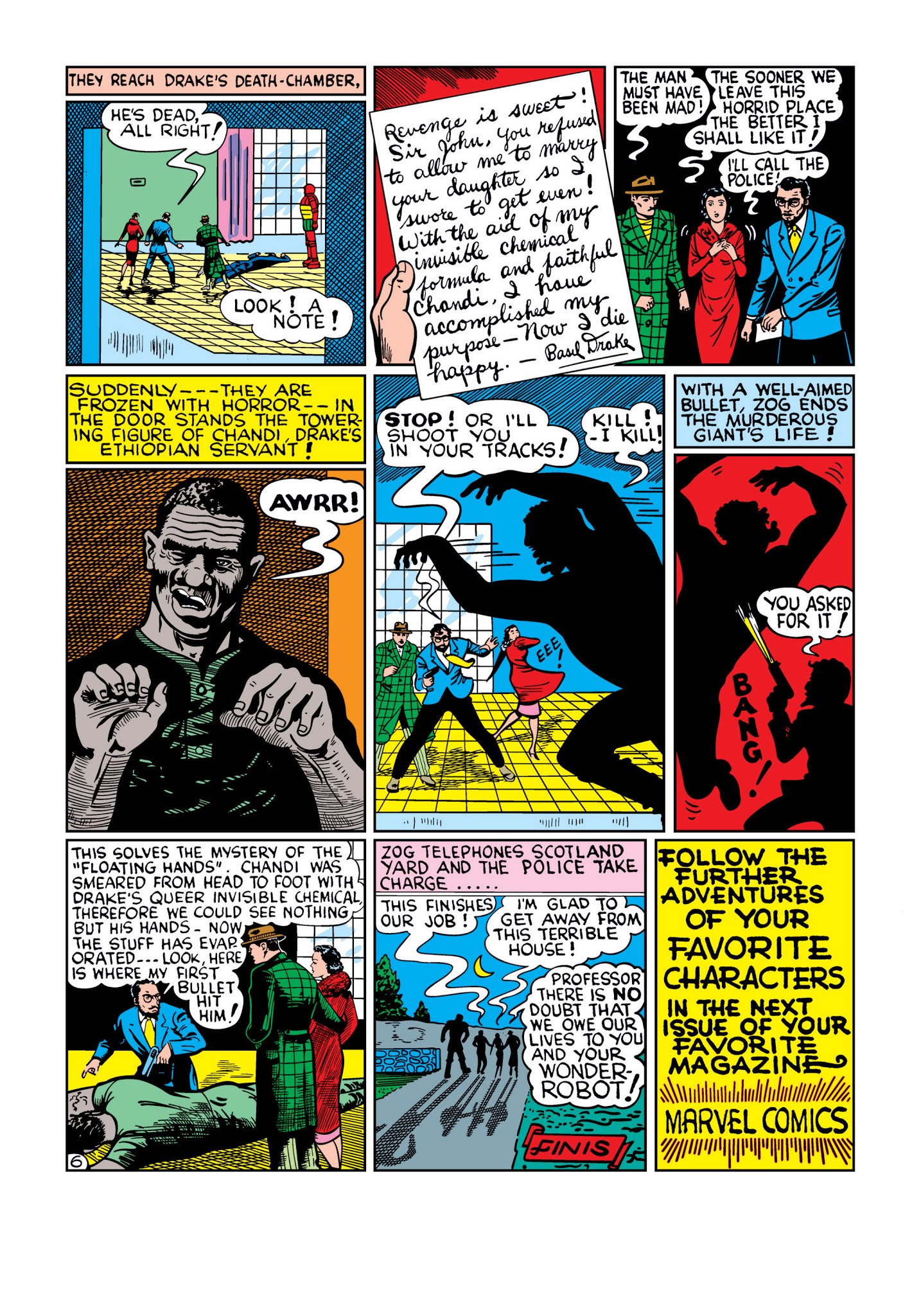 Read online Marvel Masterworks: Golden Age Marvel Comics comic -  Issue # TPB 5 (Part 2) - 92