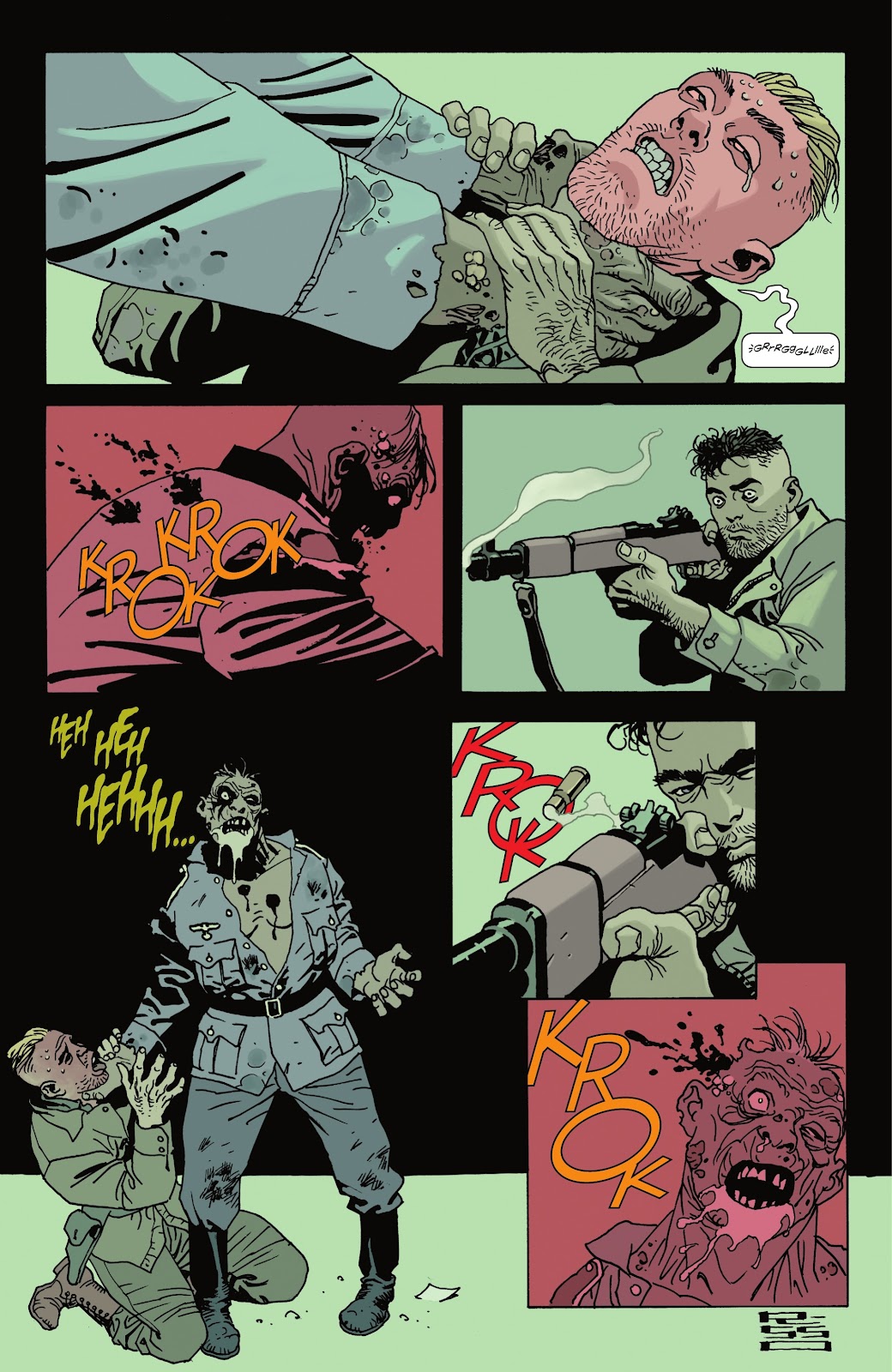 DC Horror Presents: Sgt. Rock vs. The Army of the Dead issue 1 - Page 21