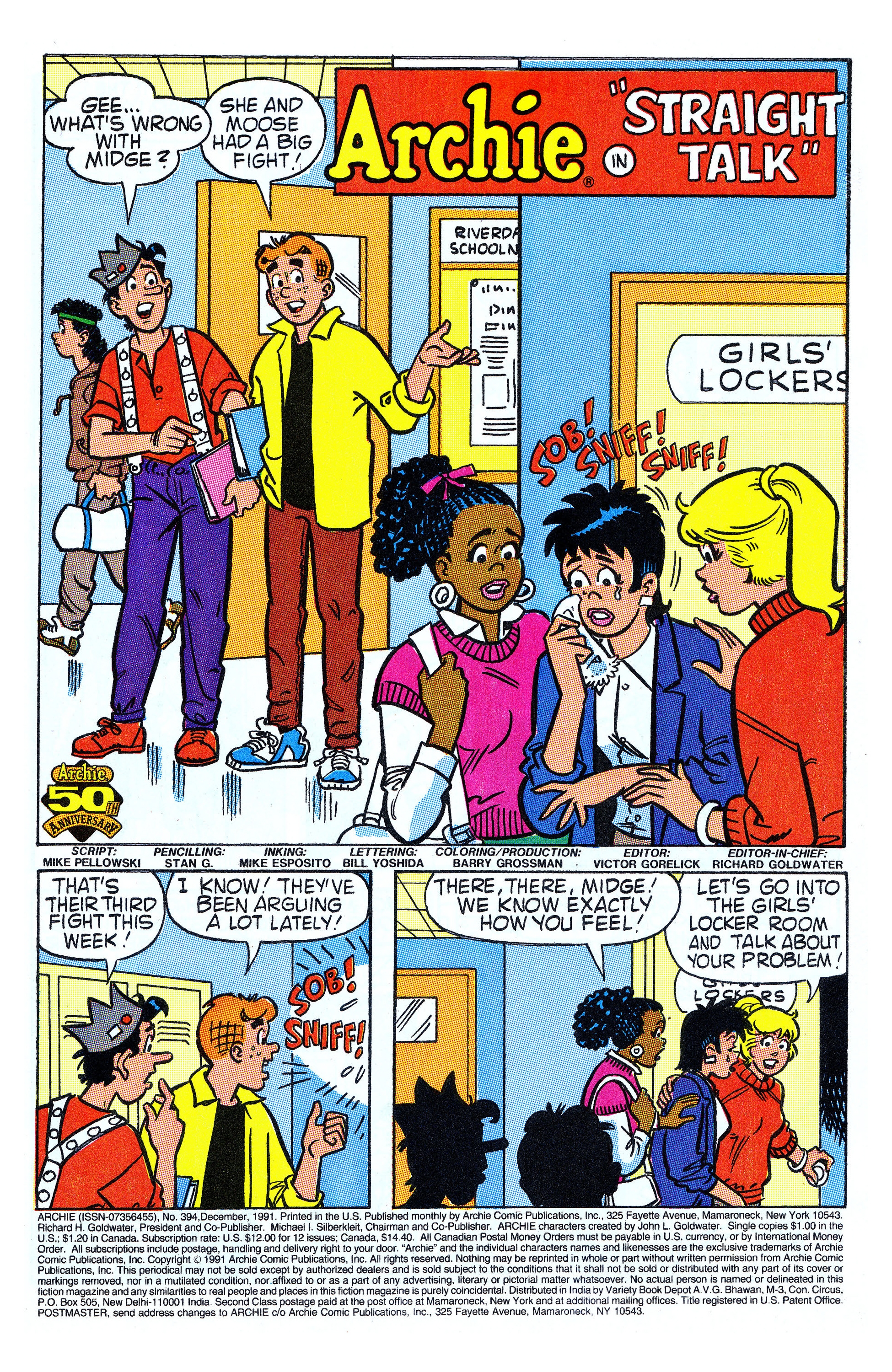 Read online Archie (1960) comic -  Issue #394 - 2