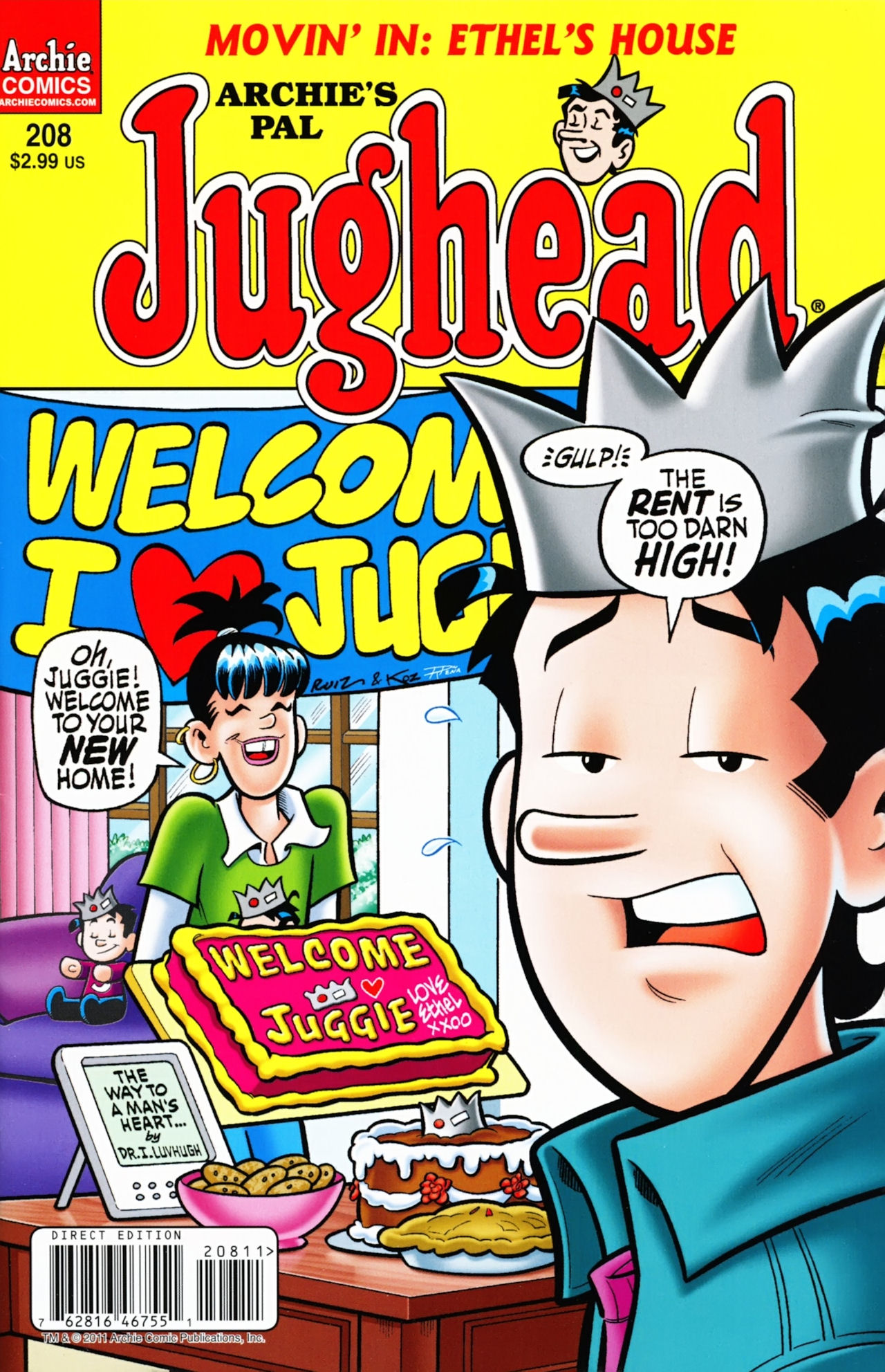 Read online Archie's Pal Jughead Comics comic -  Issue #208 - 1
