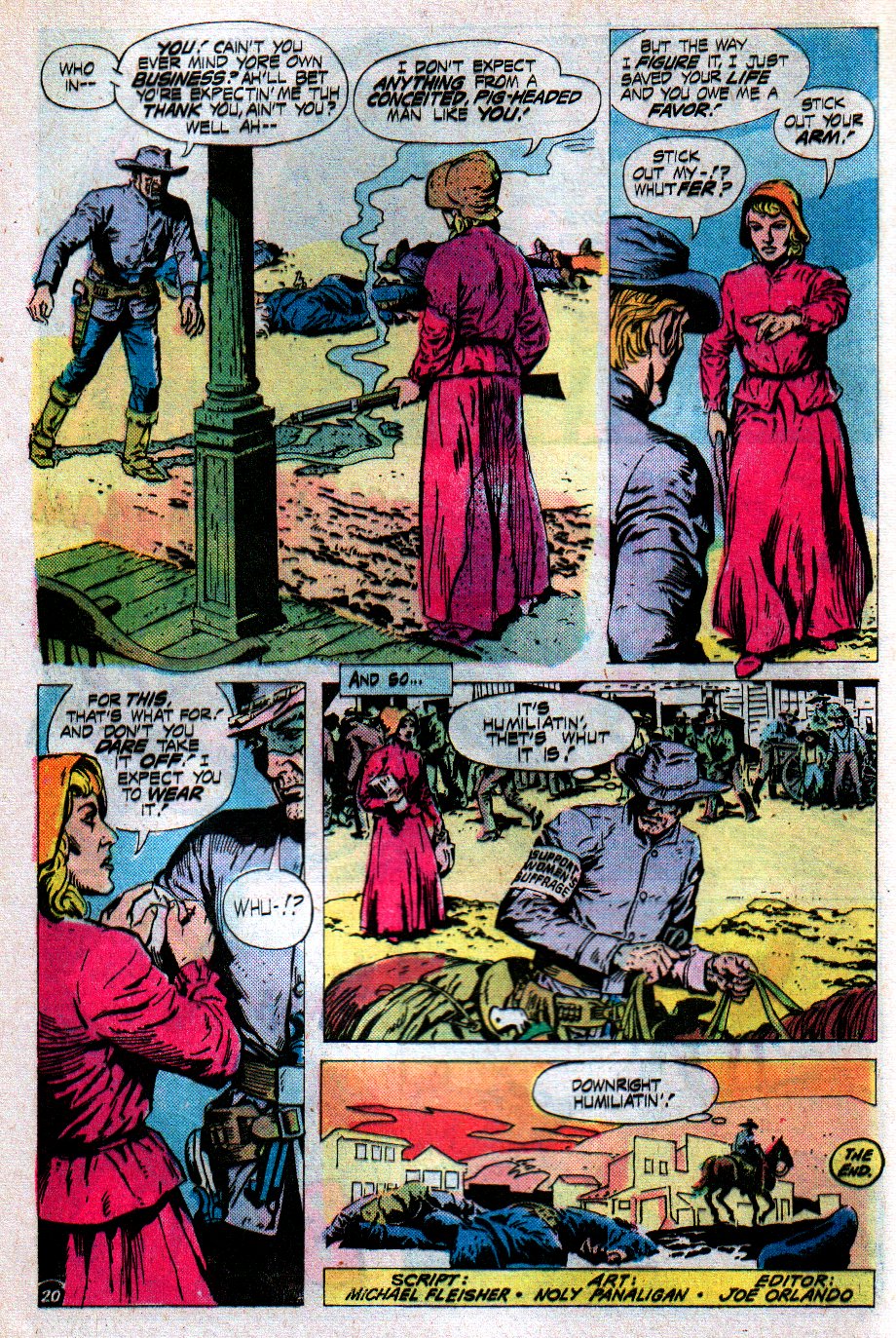 Read online Weird Western Tales (1972) comic -  Issue #27 - 22