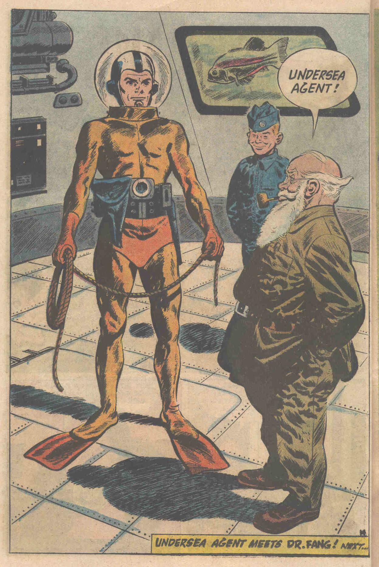 Read online Undersea Agent comic -  Issue #1 - 17
