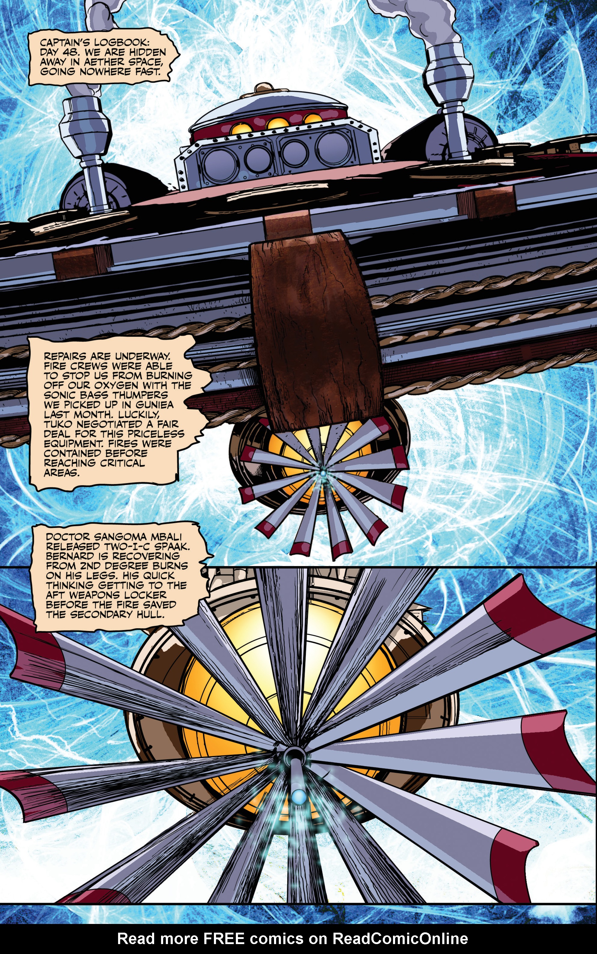 Read online Airship Enterprise: The Infernal Machine comic -  Issue #3 - 6