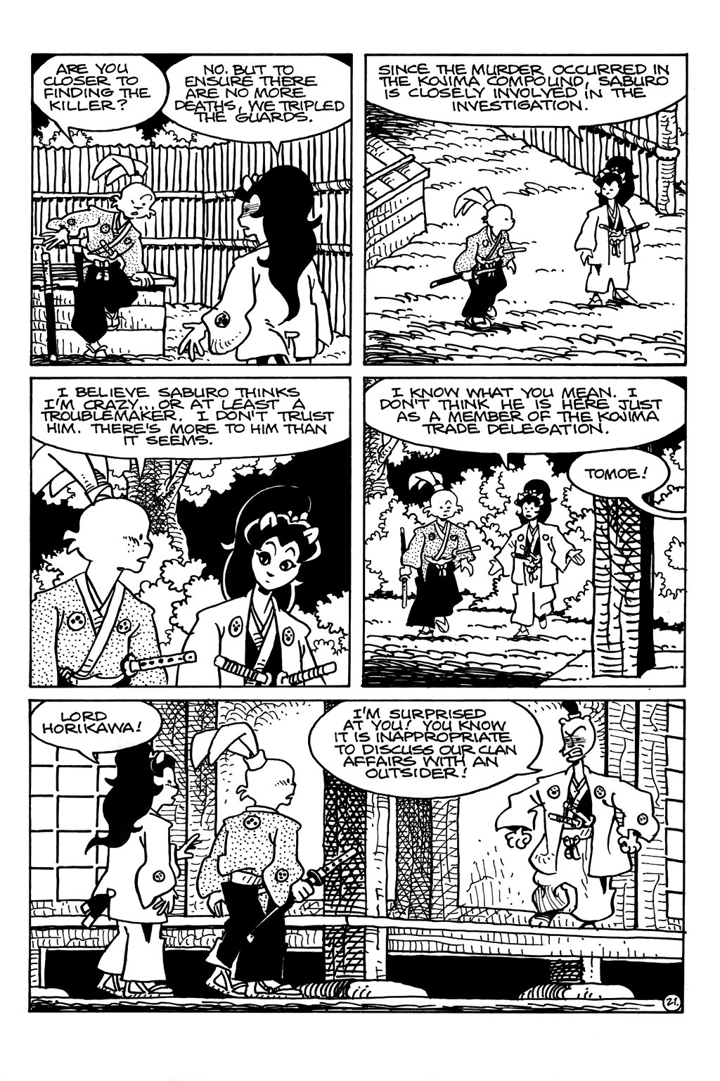 Usagi Yojimbo (1996) Issue #90 #90 - English 23