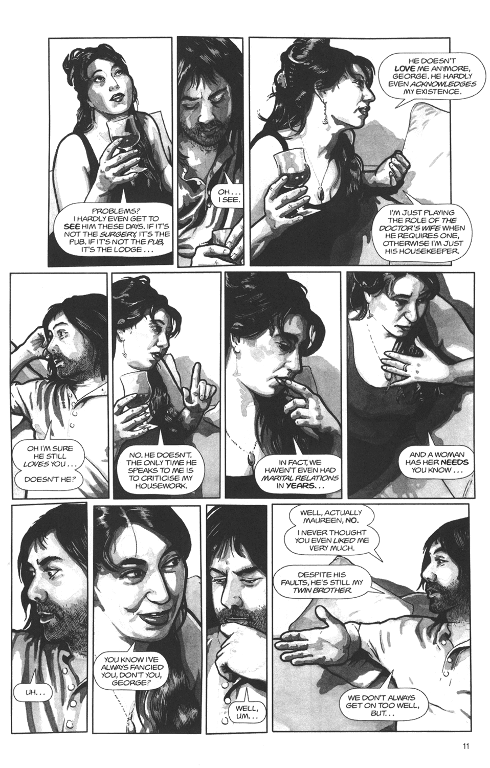 Read online Strangehaven comic -  Issue #14 - 11