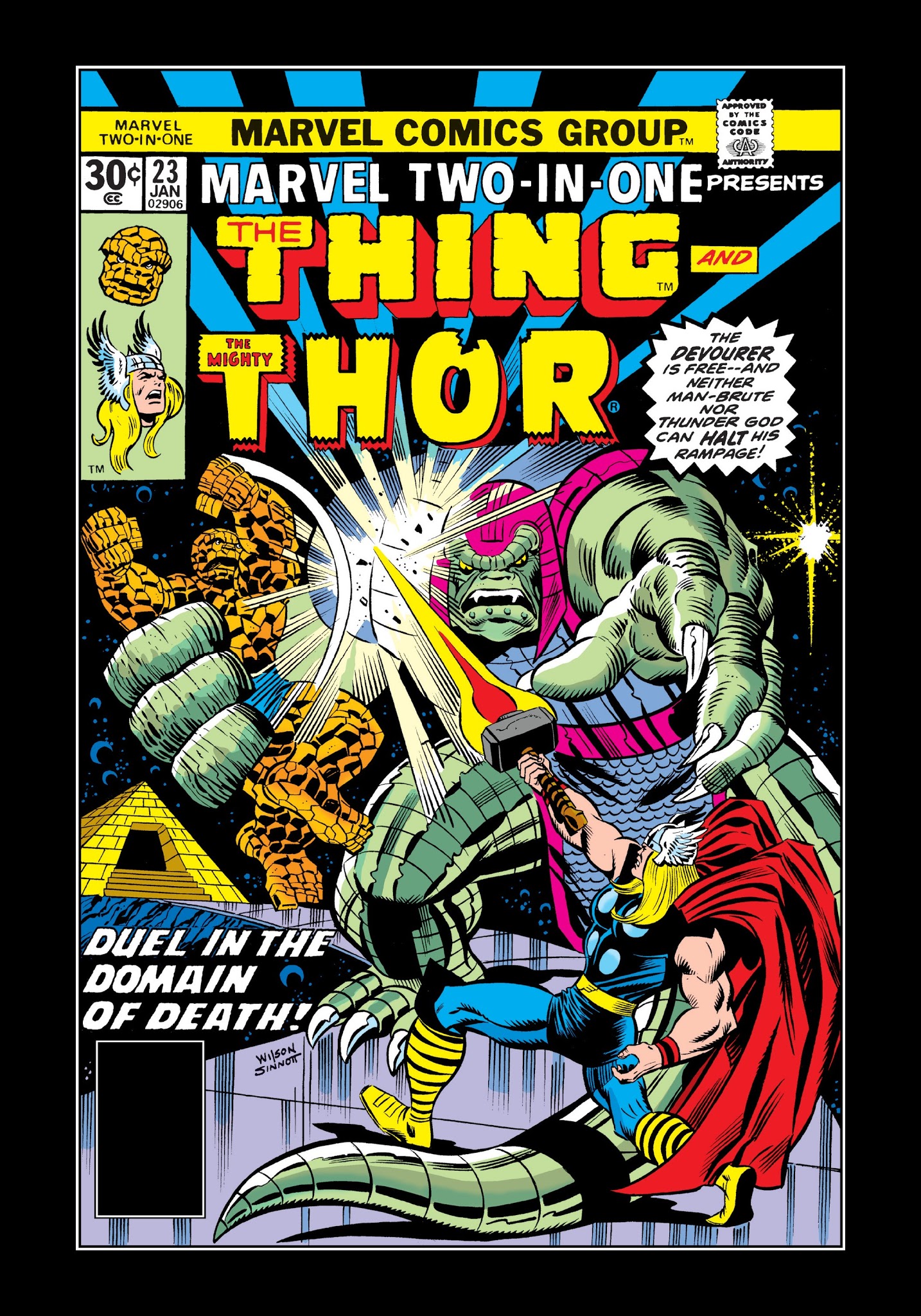 Read online Marvel Masterworks: Marvel Two-In-One comic -  Issue # TPB 3 - 46