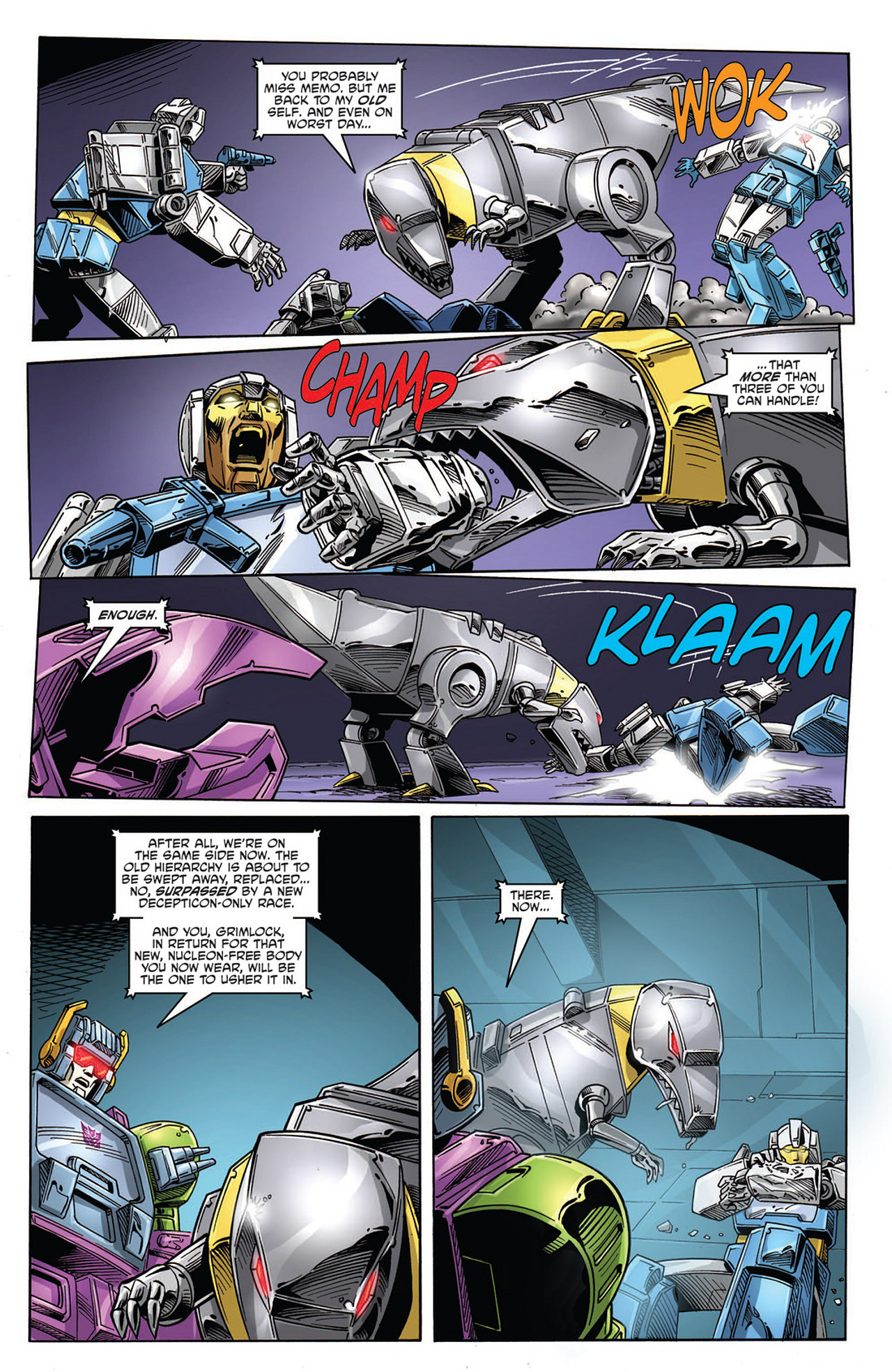 Read online The Transformers: Regeneration One comic -  Issue #87 - 7