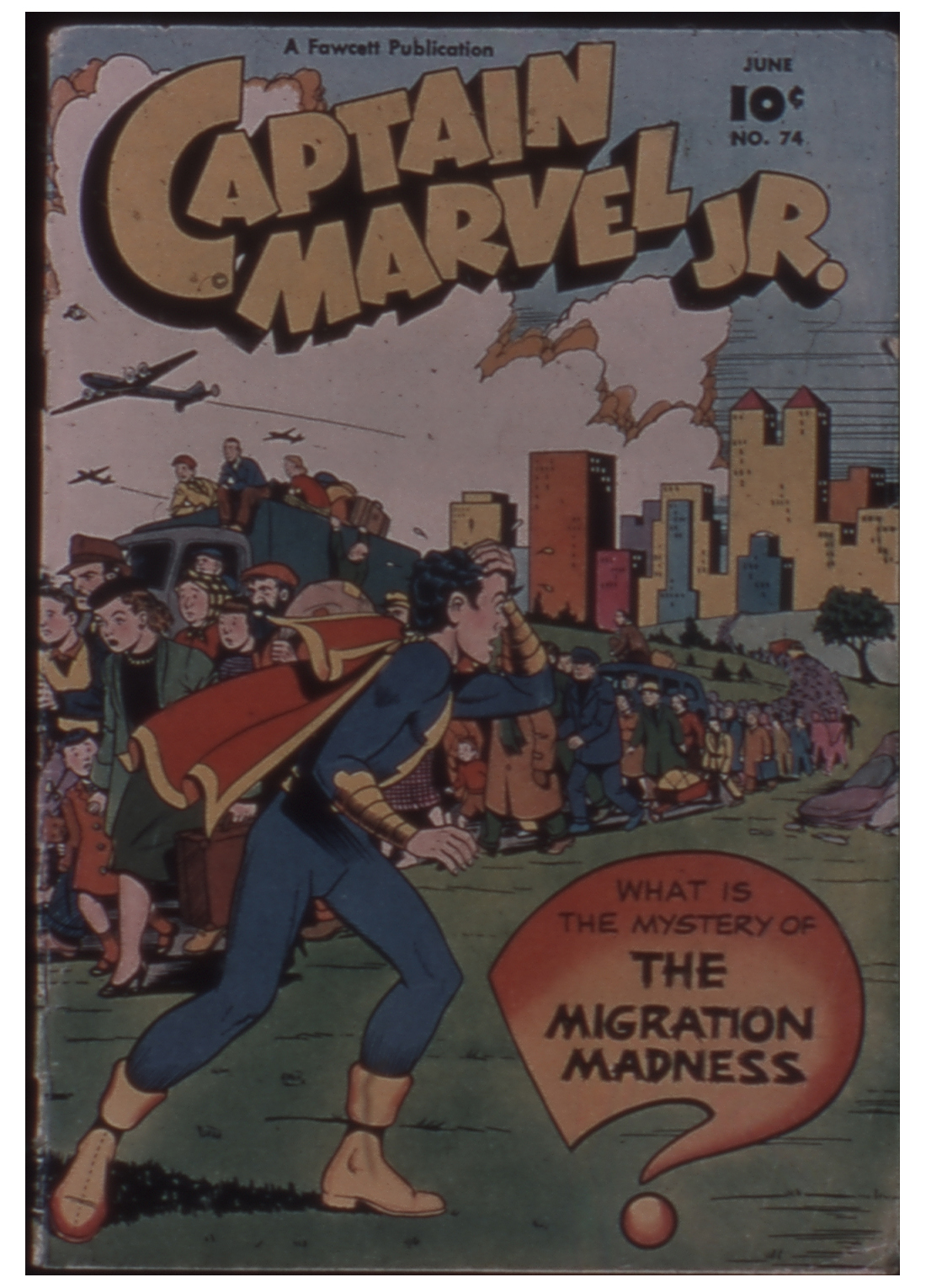 Read online Captain Marvel, Jr. comic -  Issue #74 - 1