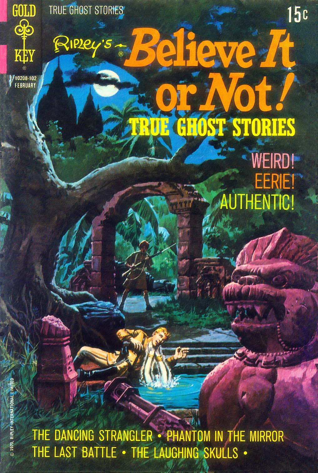 Read online Ripley's Believe it or Not! (1965) comic -  Issue #24 - 1