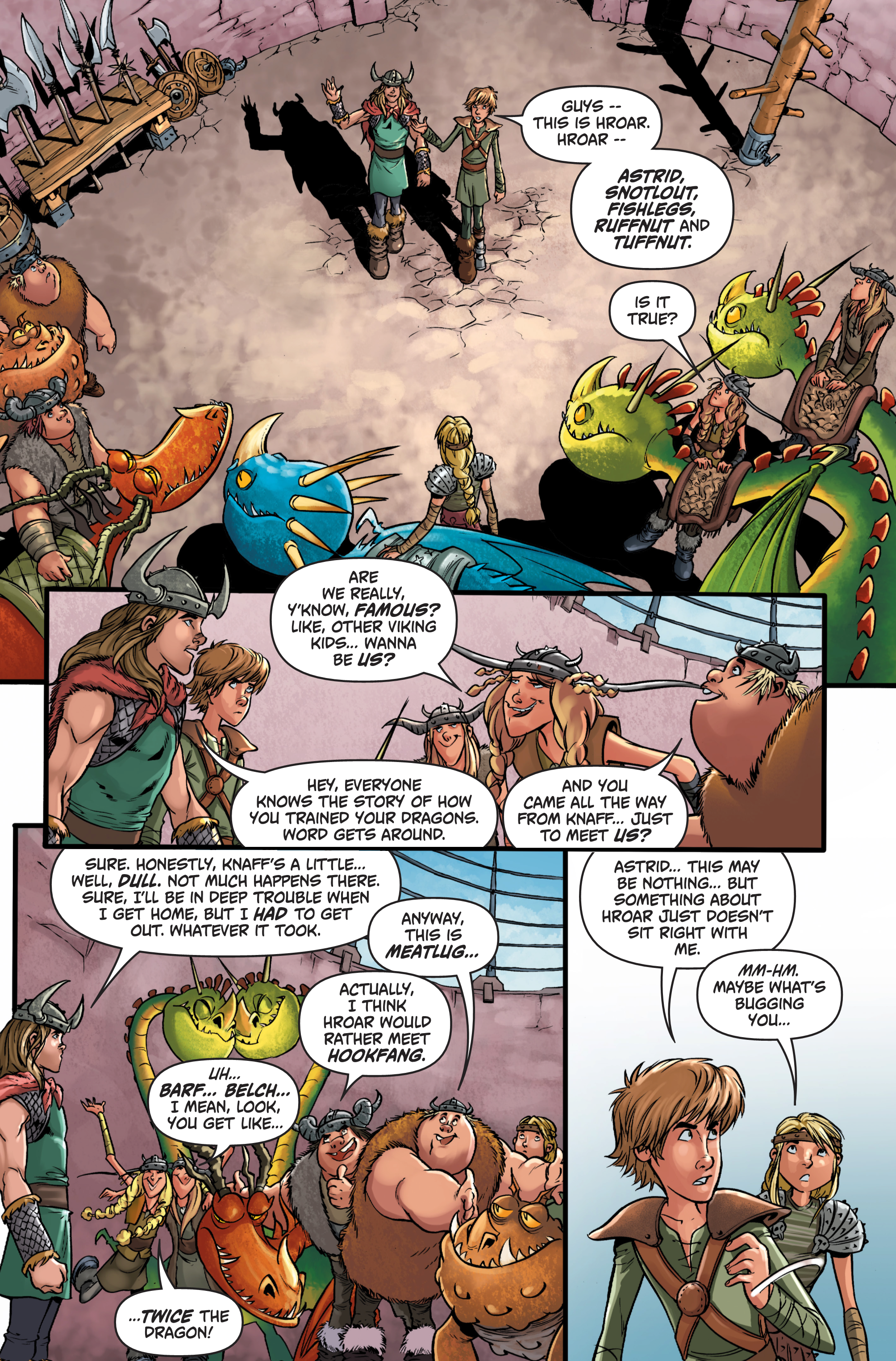 Read online DreamWorks Dragons: Riders of Berk comic -  Issue # _TPB - 72