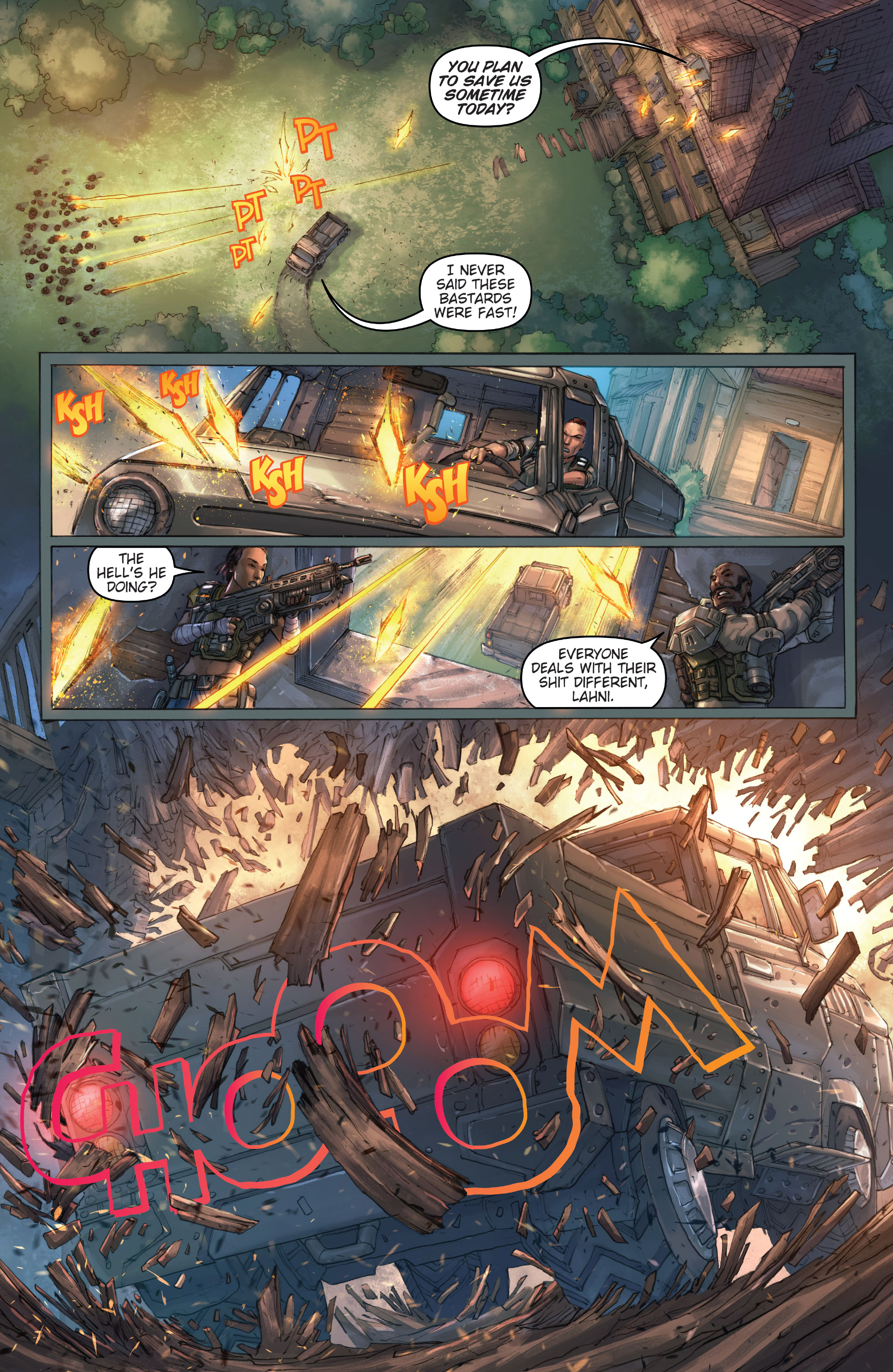 Read online Gears of War: Hivebusters comic -  Issue #2 - 16