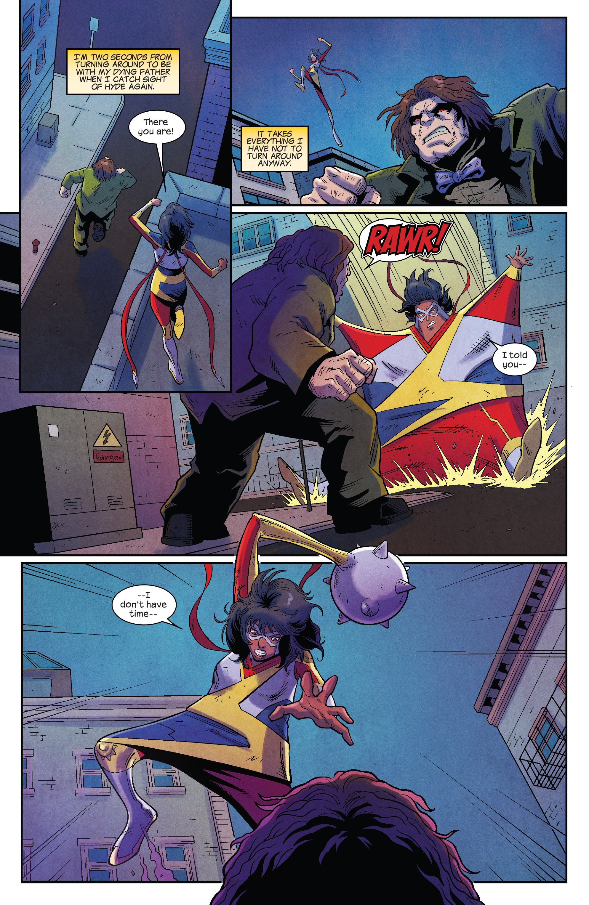 Read online Magnificent Ms. Marvel comic -  Issue #10 - 15