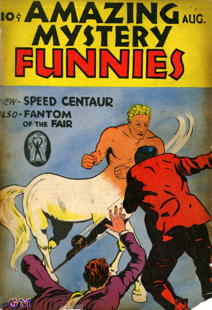 Read online Amazing Mystery Funnies comic -  Issue #12 - 2