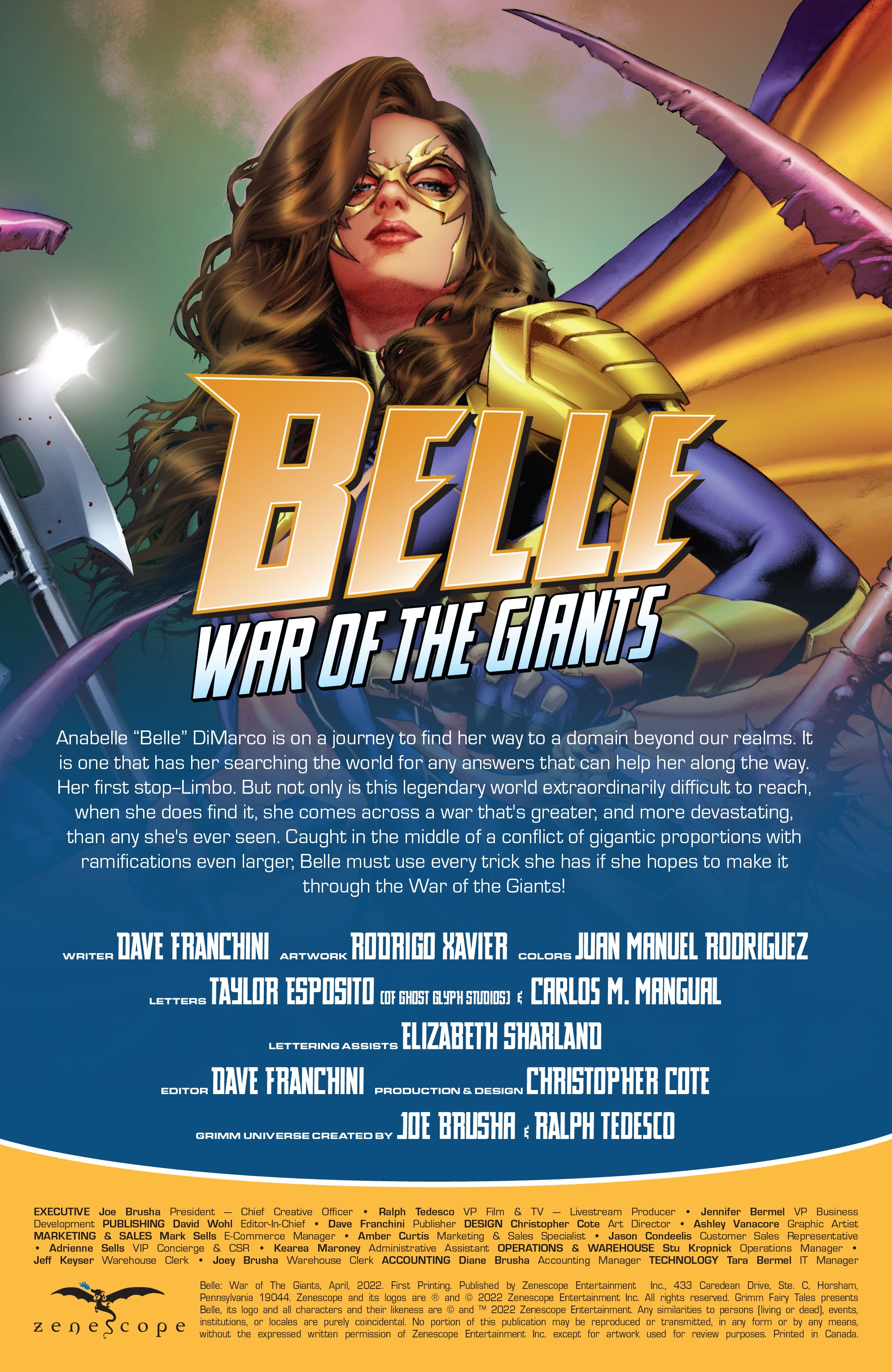 Read online Belle: War of the Giants comic -  Issue # Full - 2