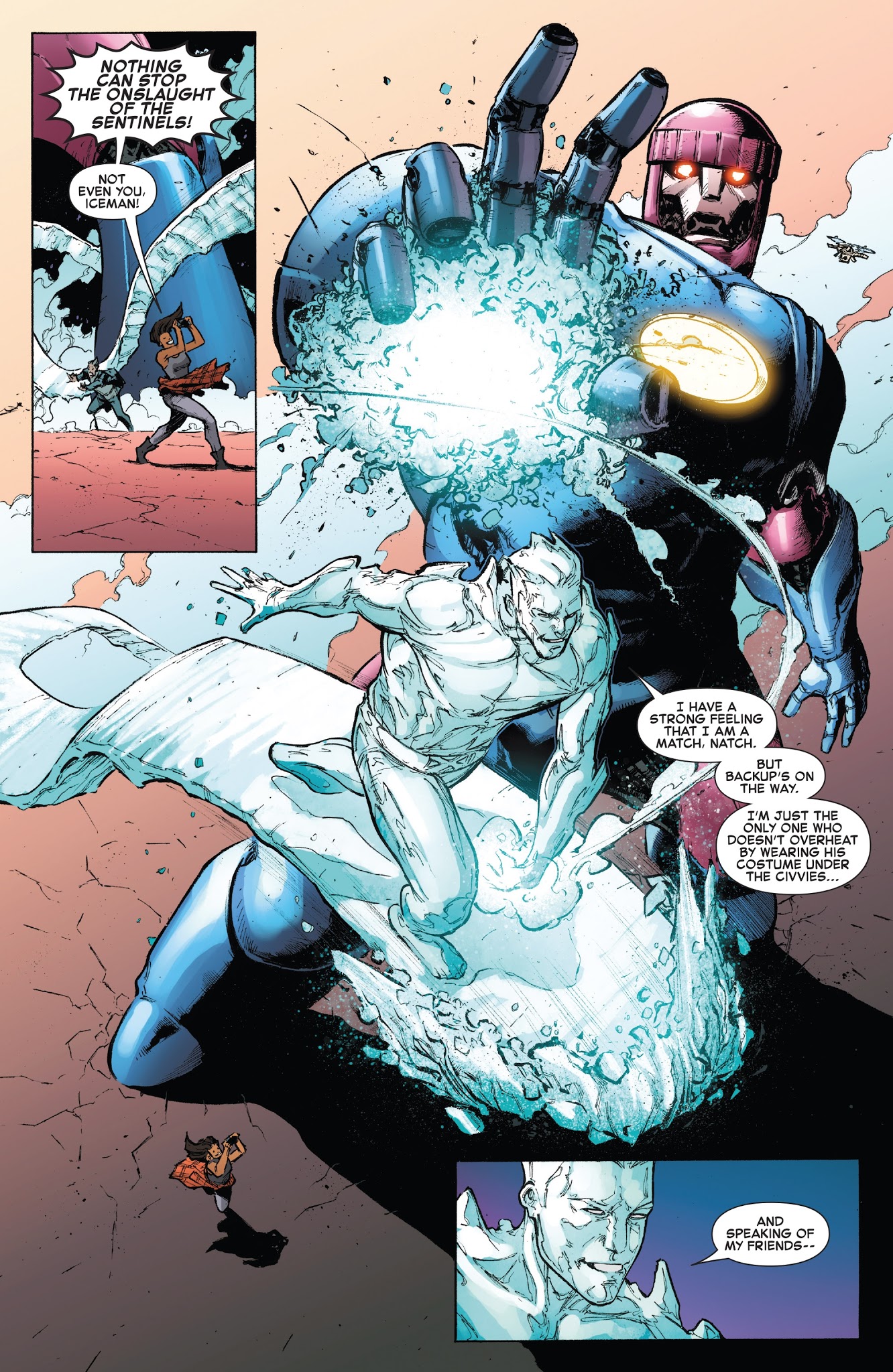 Read online Iceman (2017) comic -  Issue #6 - 21