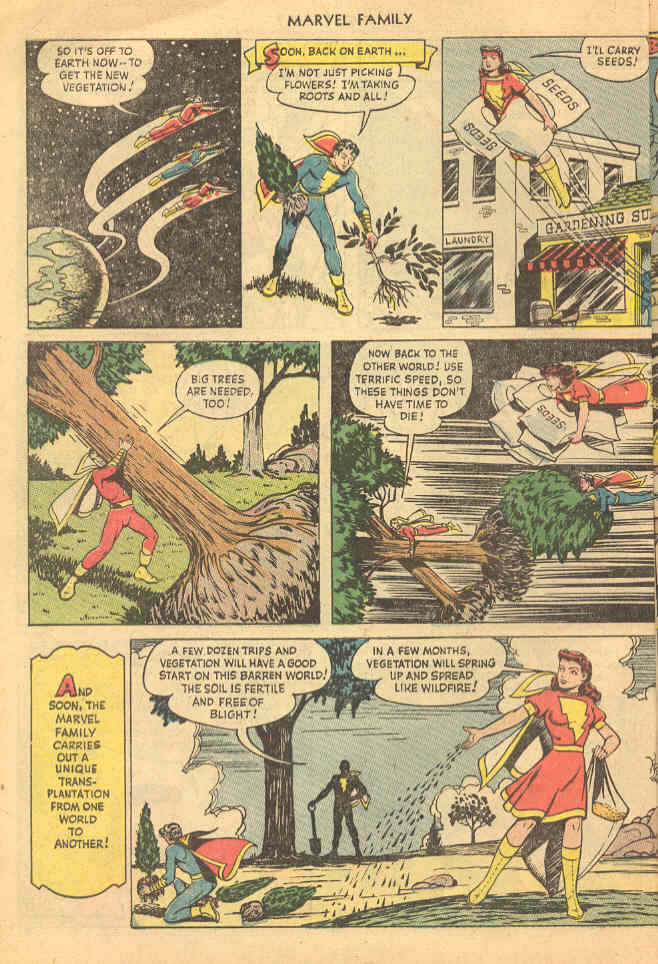 Read online The Marvel Family comic -  Issue #41 - 10