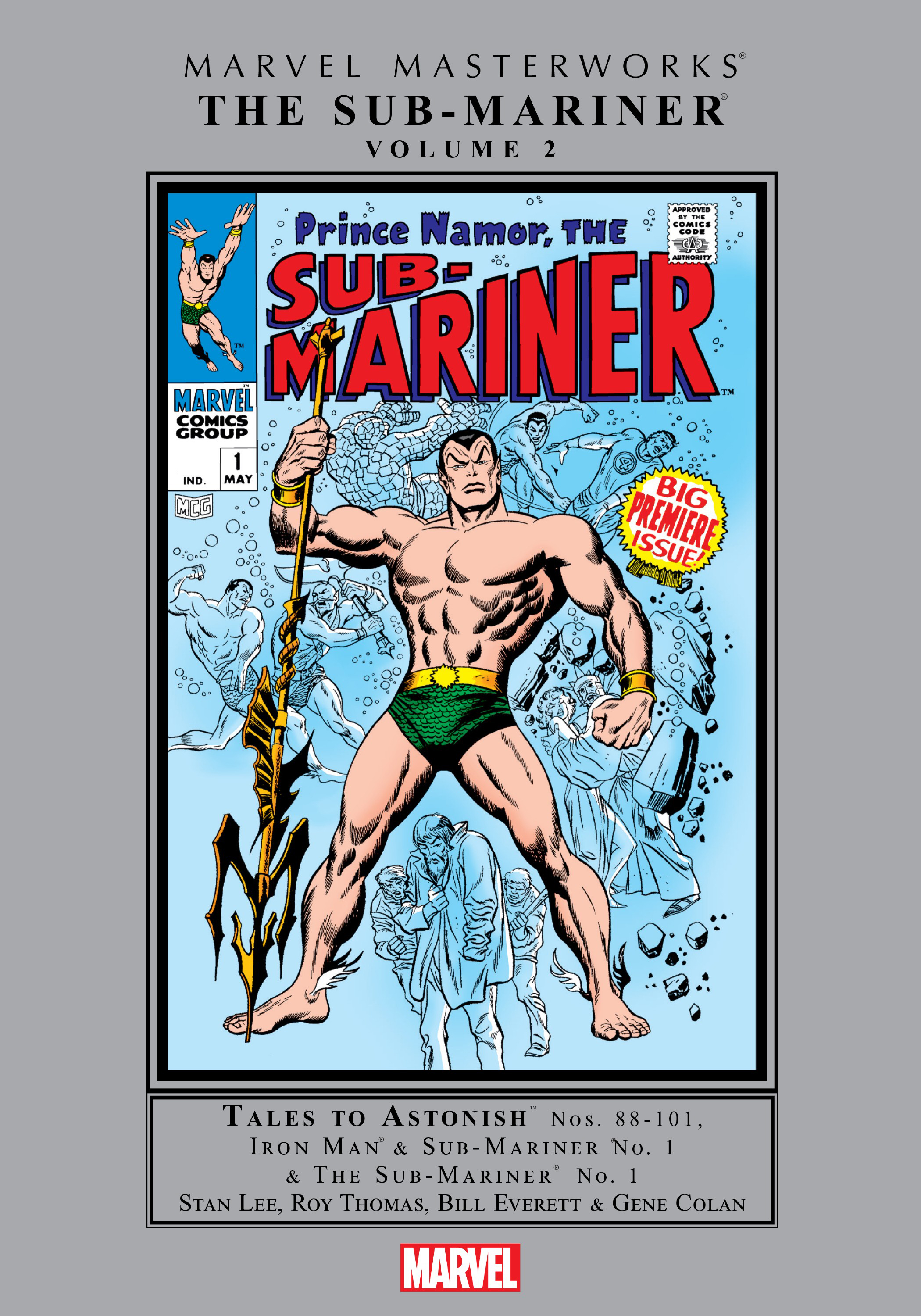 Read online Marvel Masterworks: The Sub-Mariner comic -  Issue # TPB 2 (Part 1) - 1
