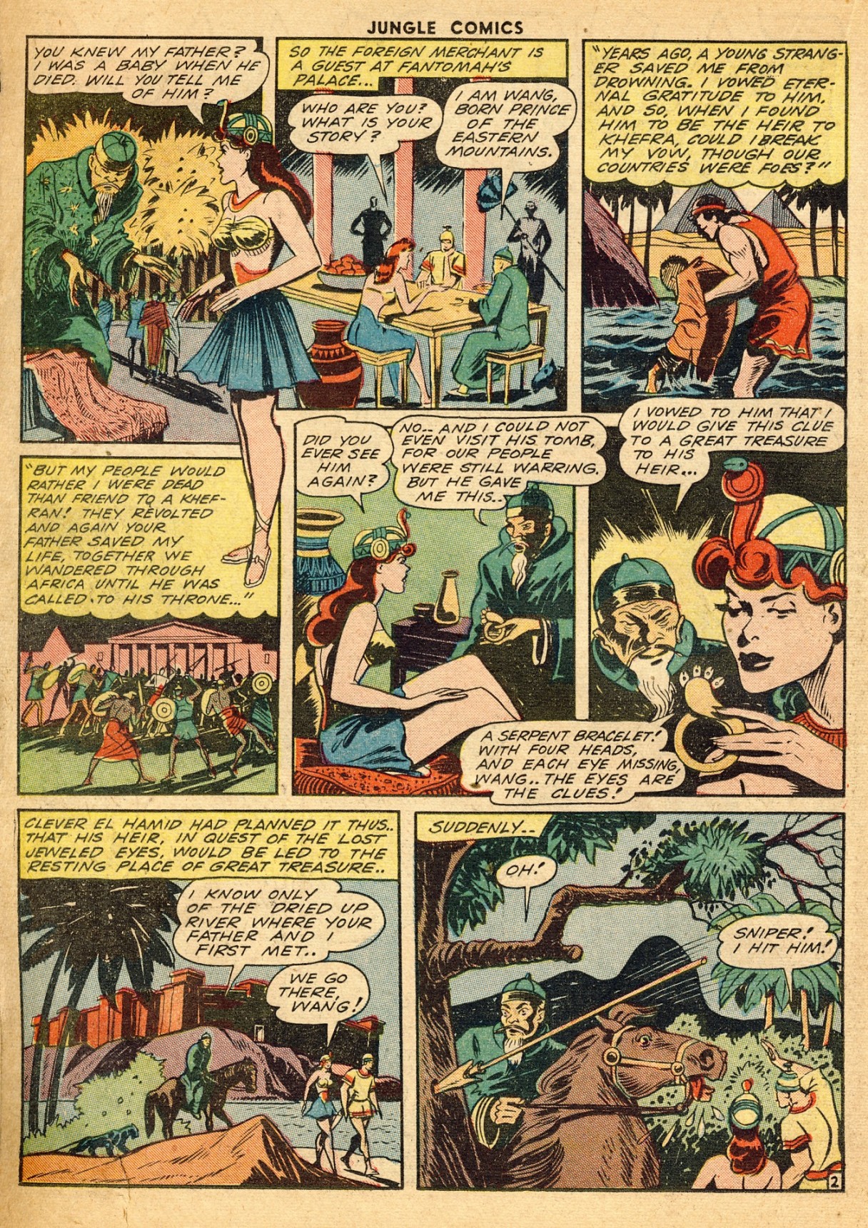 Read online Jungle Comics comic -  Issue #51 - 40