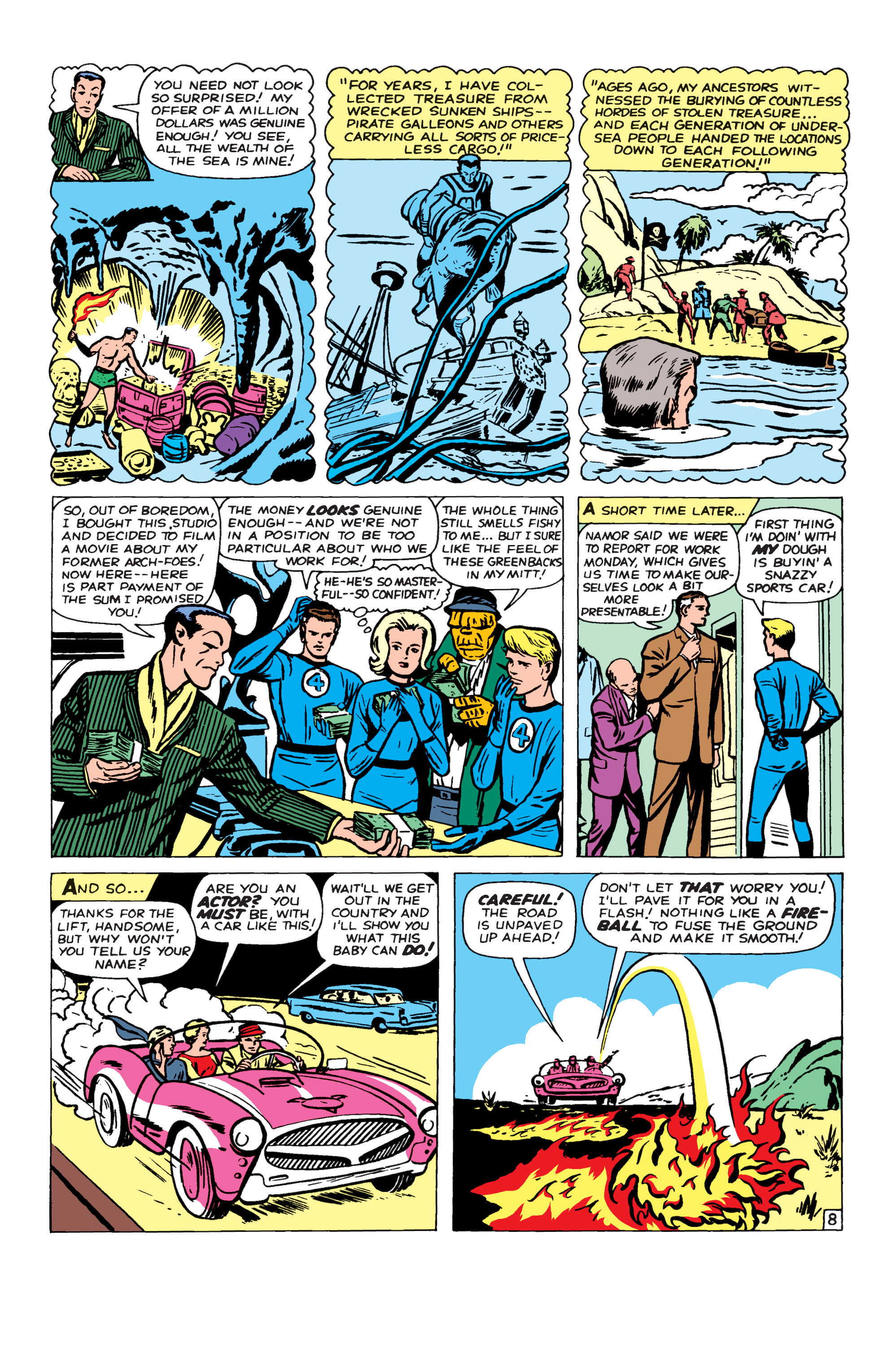 Read online Fantastic Four (1961) comic -  Issue #9 - 9