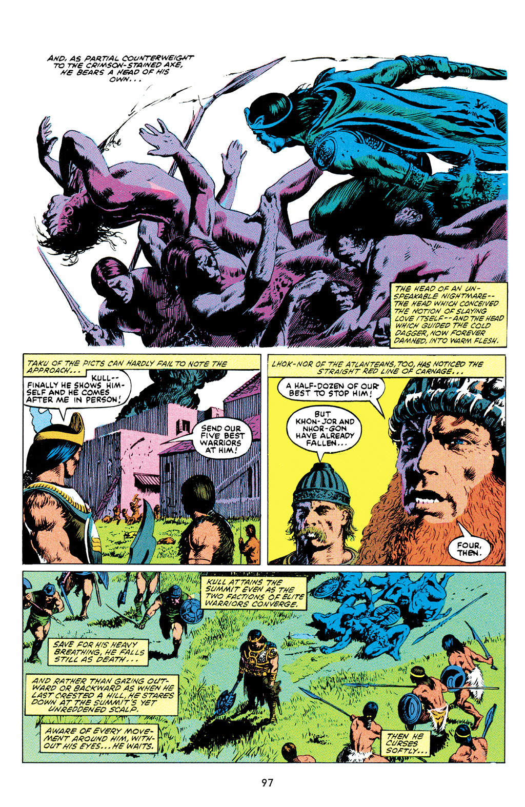 Read online The Chronicles of Kull comic -  Issue # TPB 4 (Part 1) - 96