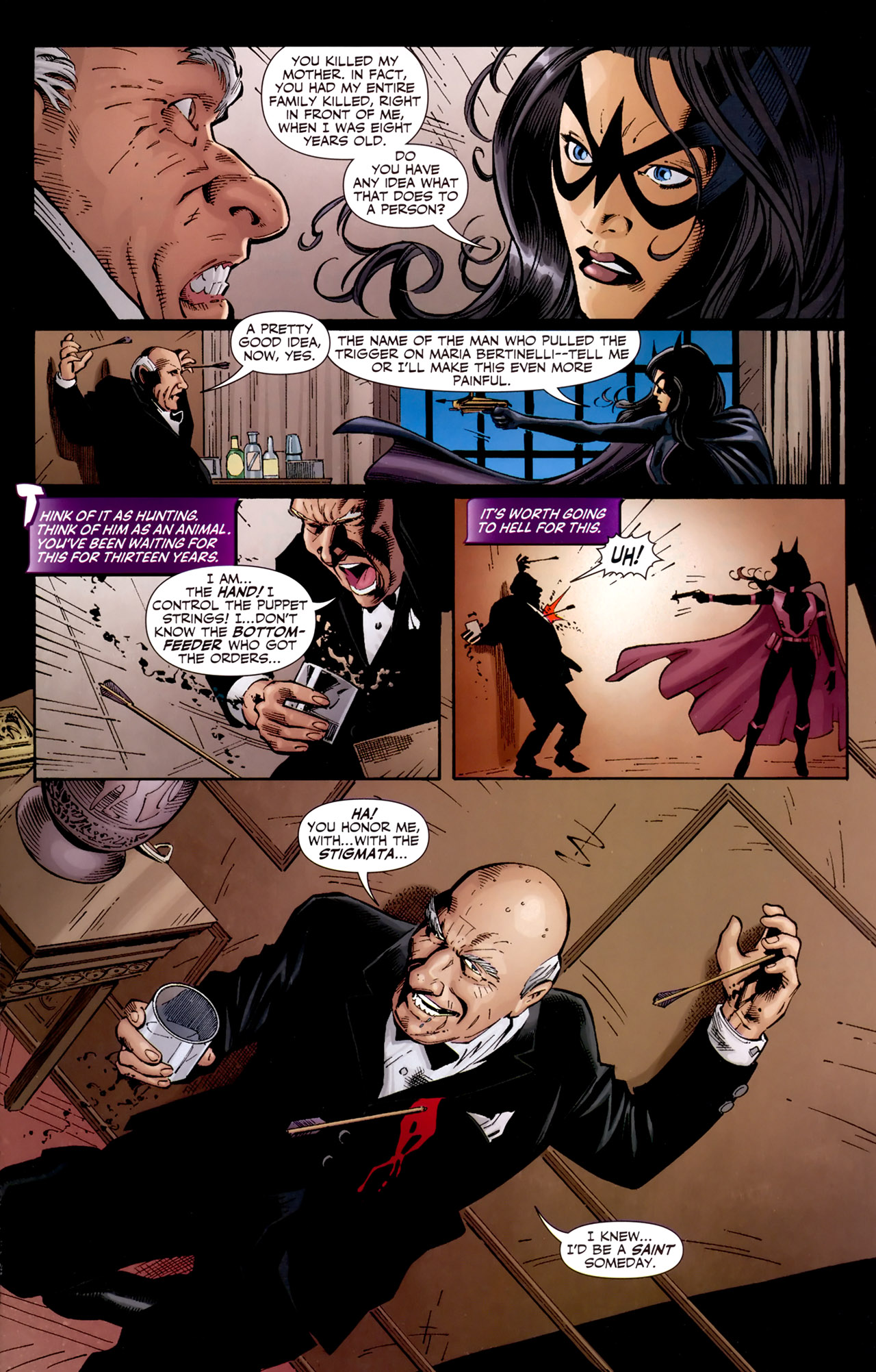 Read online Huntress: Year One comic -  Issue #4 - 7