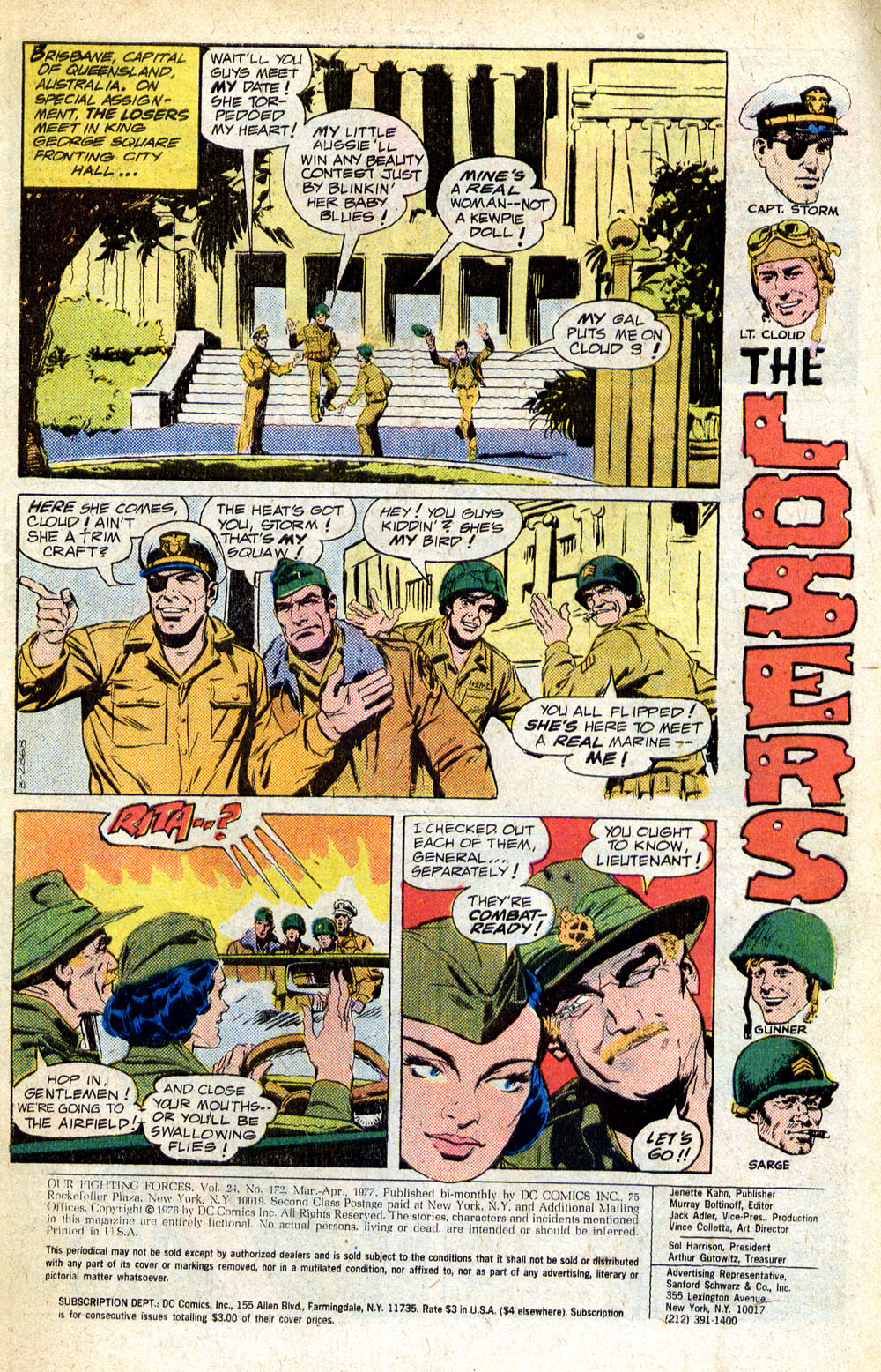 Read online Our Fighting Forces comic -  Issue #172 - 3