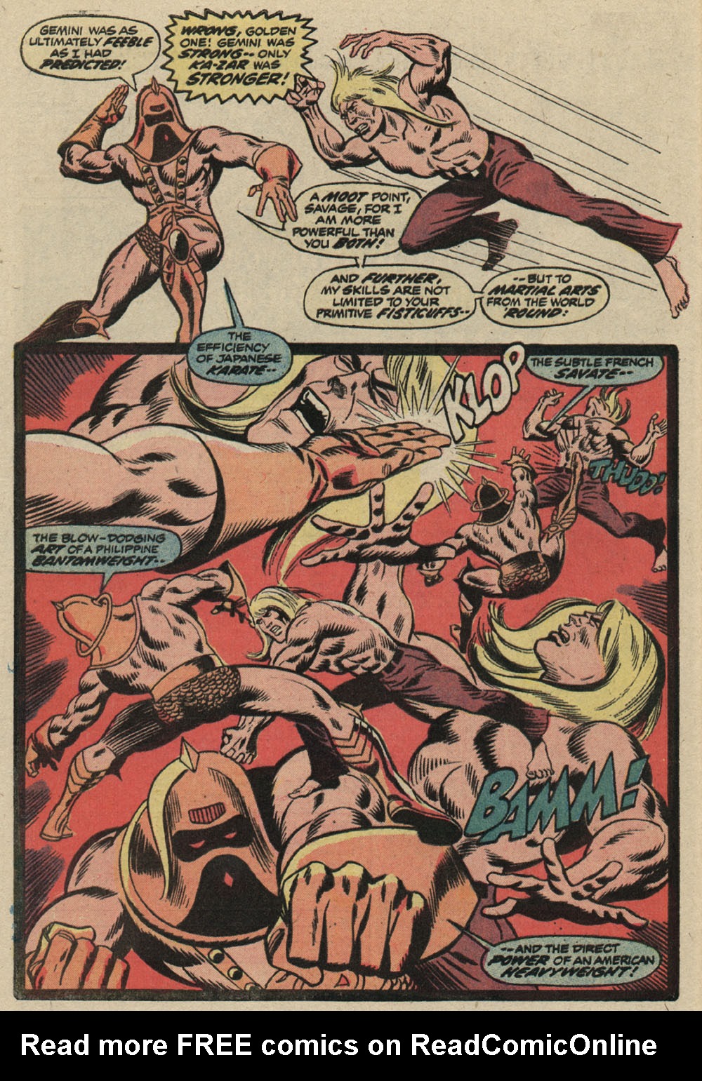 Read online Astonishing Tales (1970) comic -  Issue #19 - 18