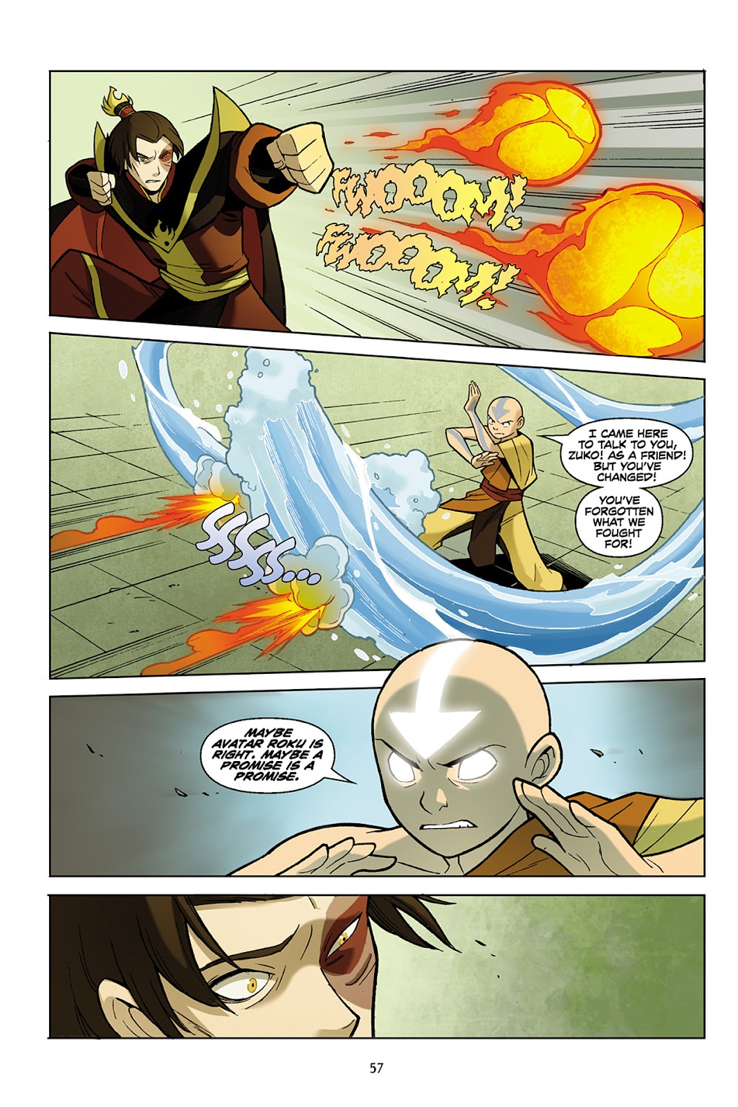 Nickelodeon Avatar: The Last Airbender - The Promise issue Part 1 - Page 58