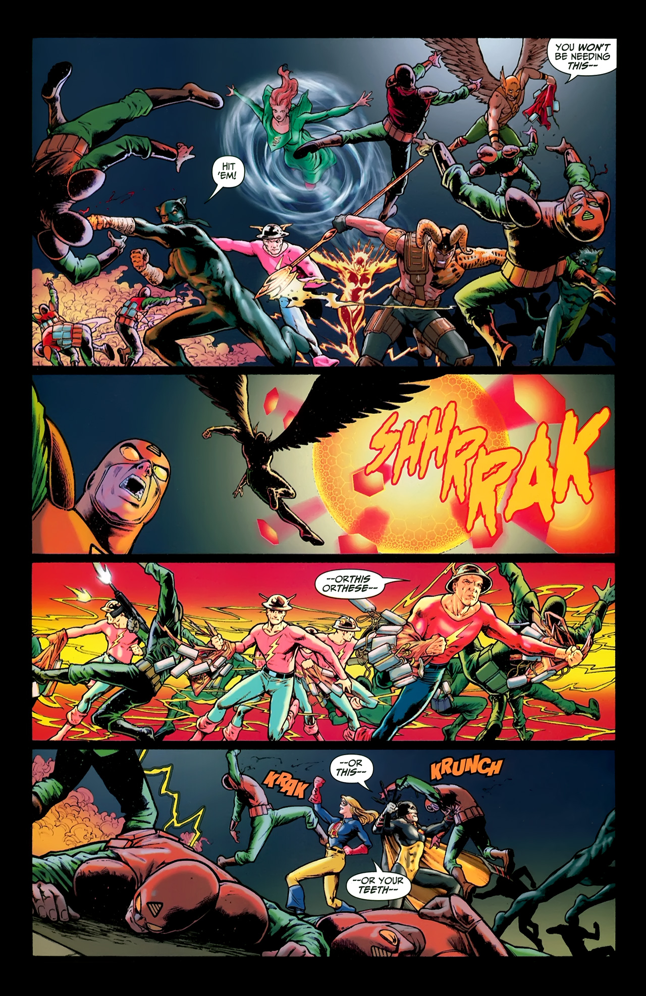 Read online JSA vs. Kobra comic -  Issue #4 - 15