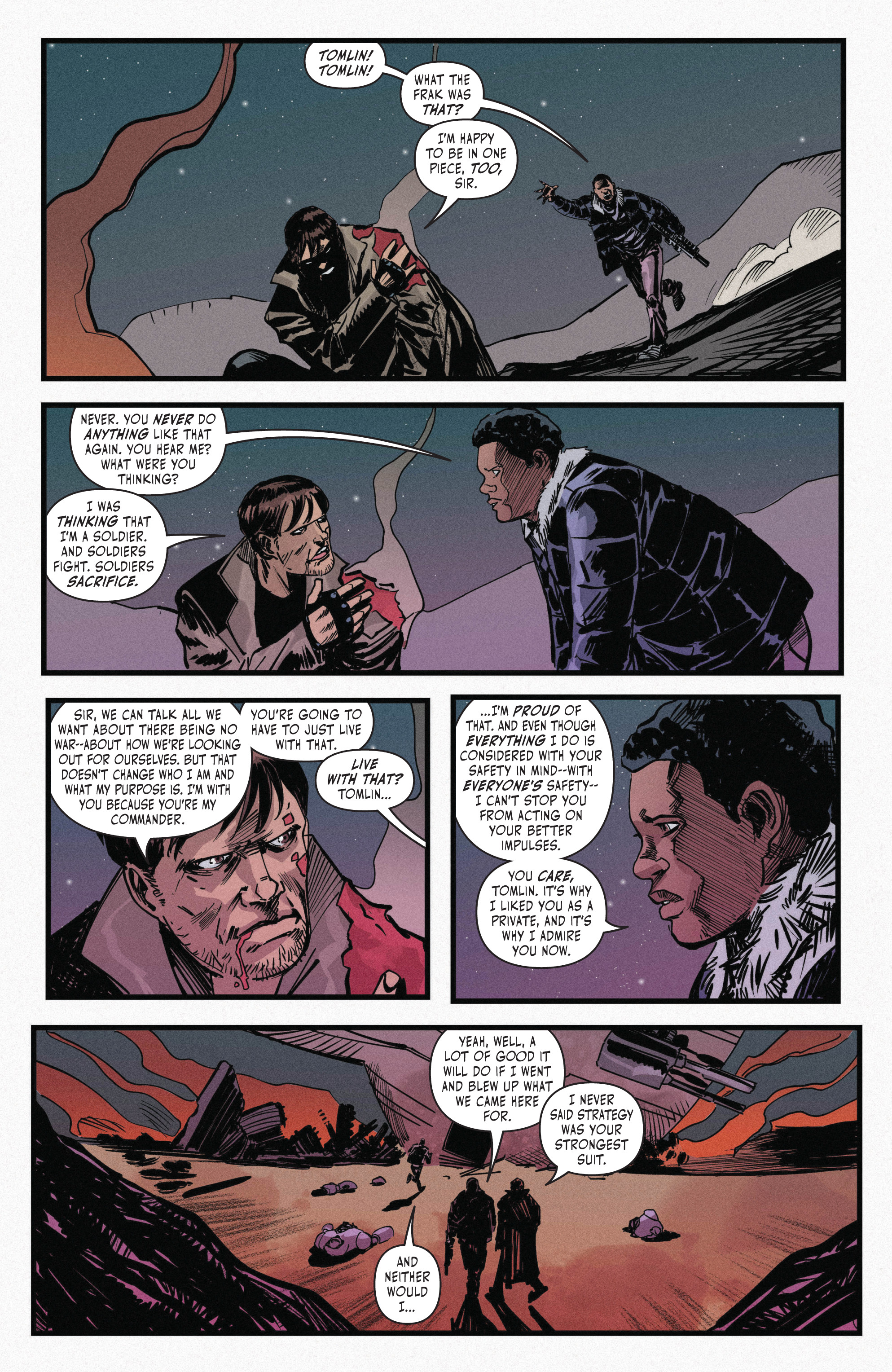 Read online Battlestar Galactica: Twilight Command comic -  Issue #4 - 20