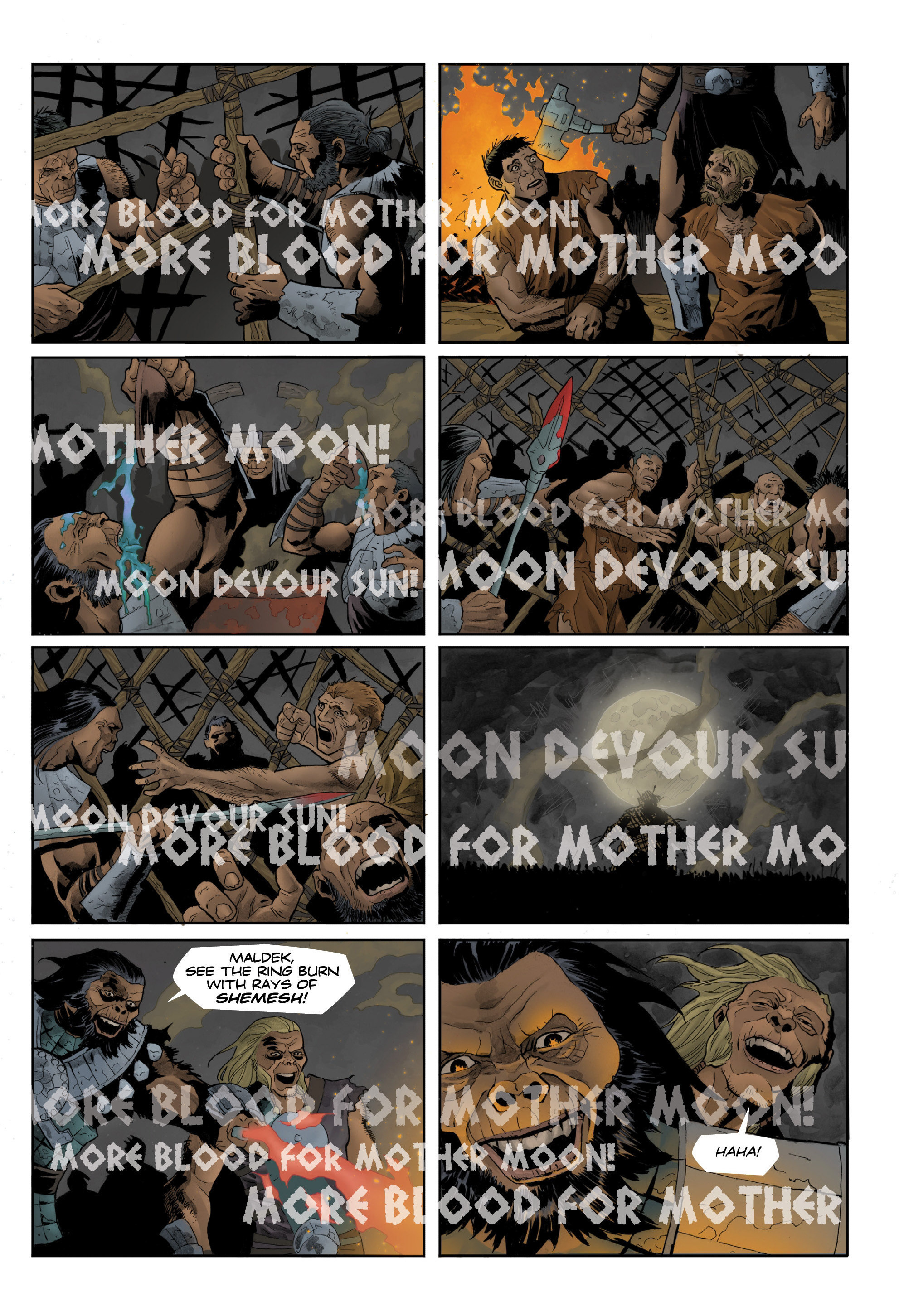 Read online Future Primitive comic -  Issue #4 - 12