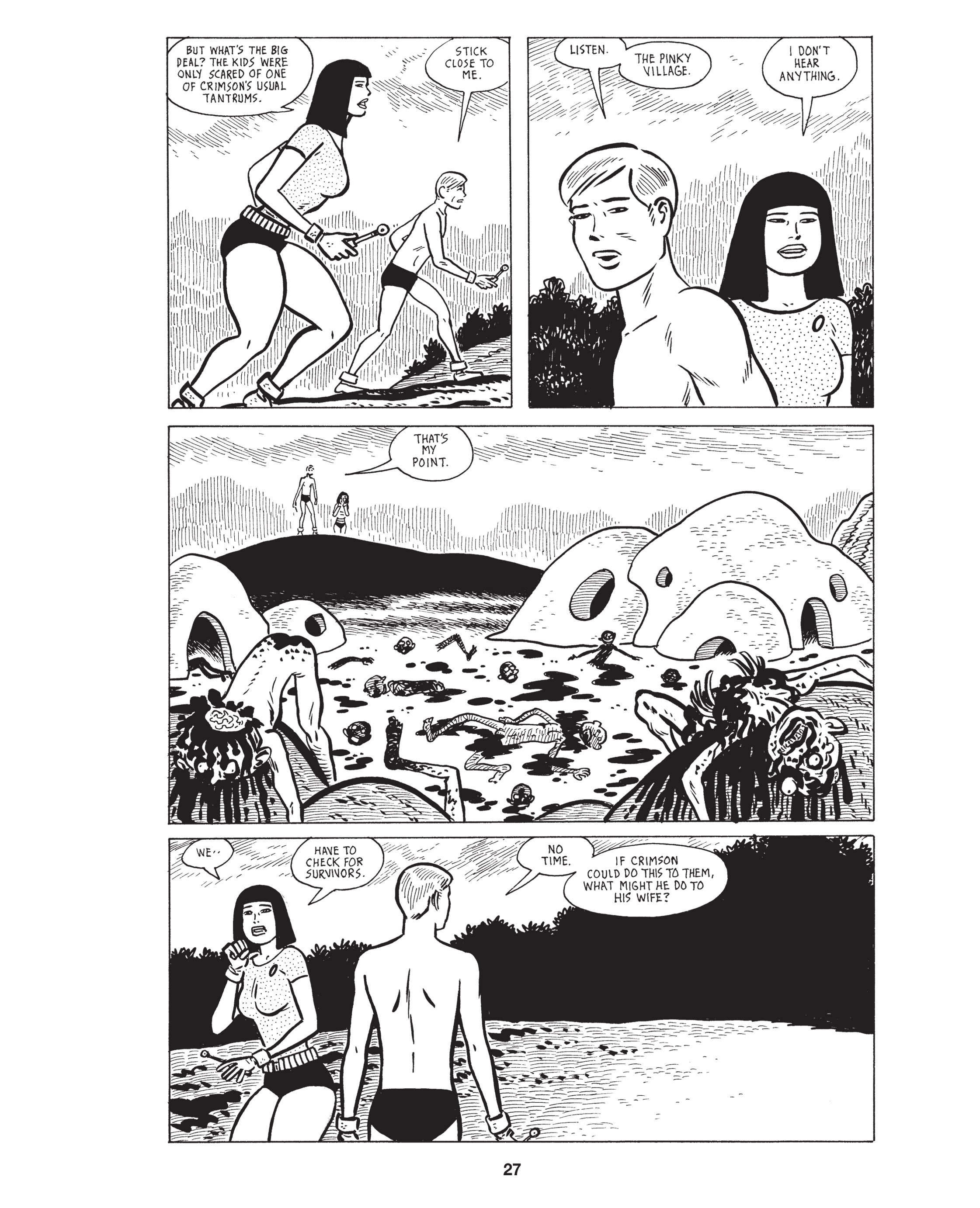 Read online Love and Rockets: New Stories comic -  Issue #3 - 29