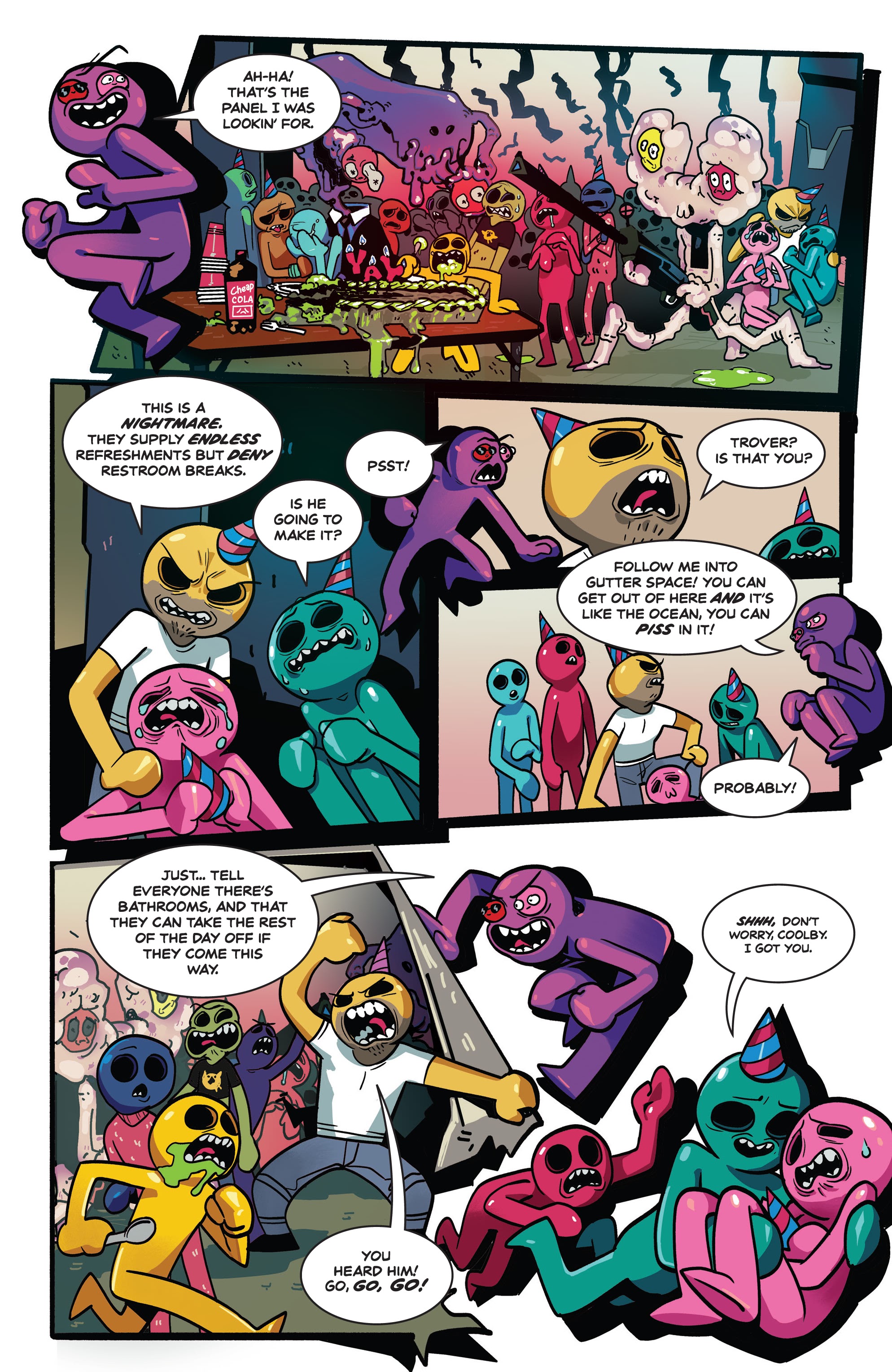 Read online Trover Saves The Universe comic -  Issue #5 - 13