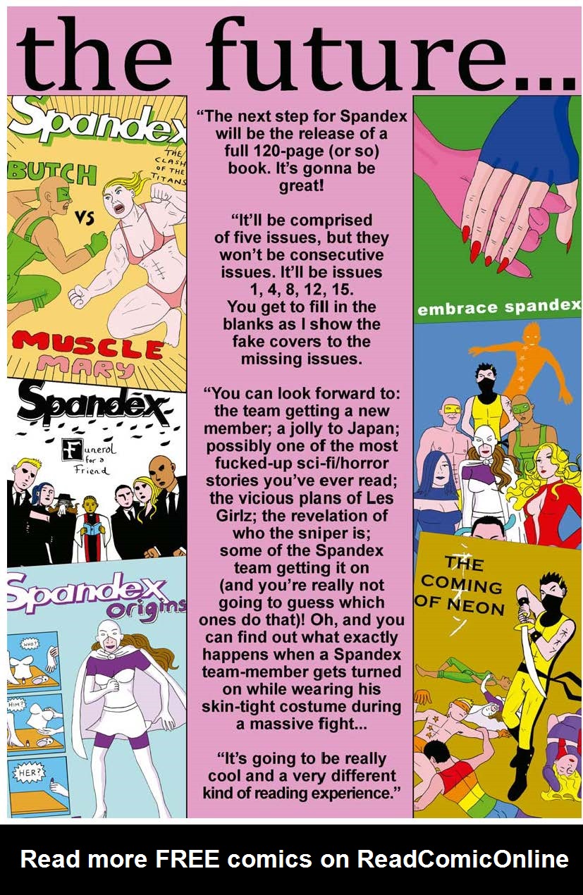 Read online Spandex comic -  Issue #1 - 38