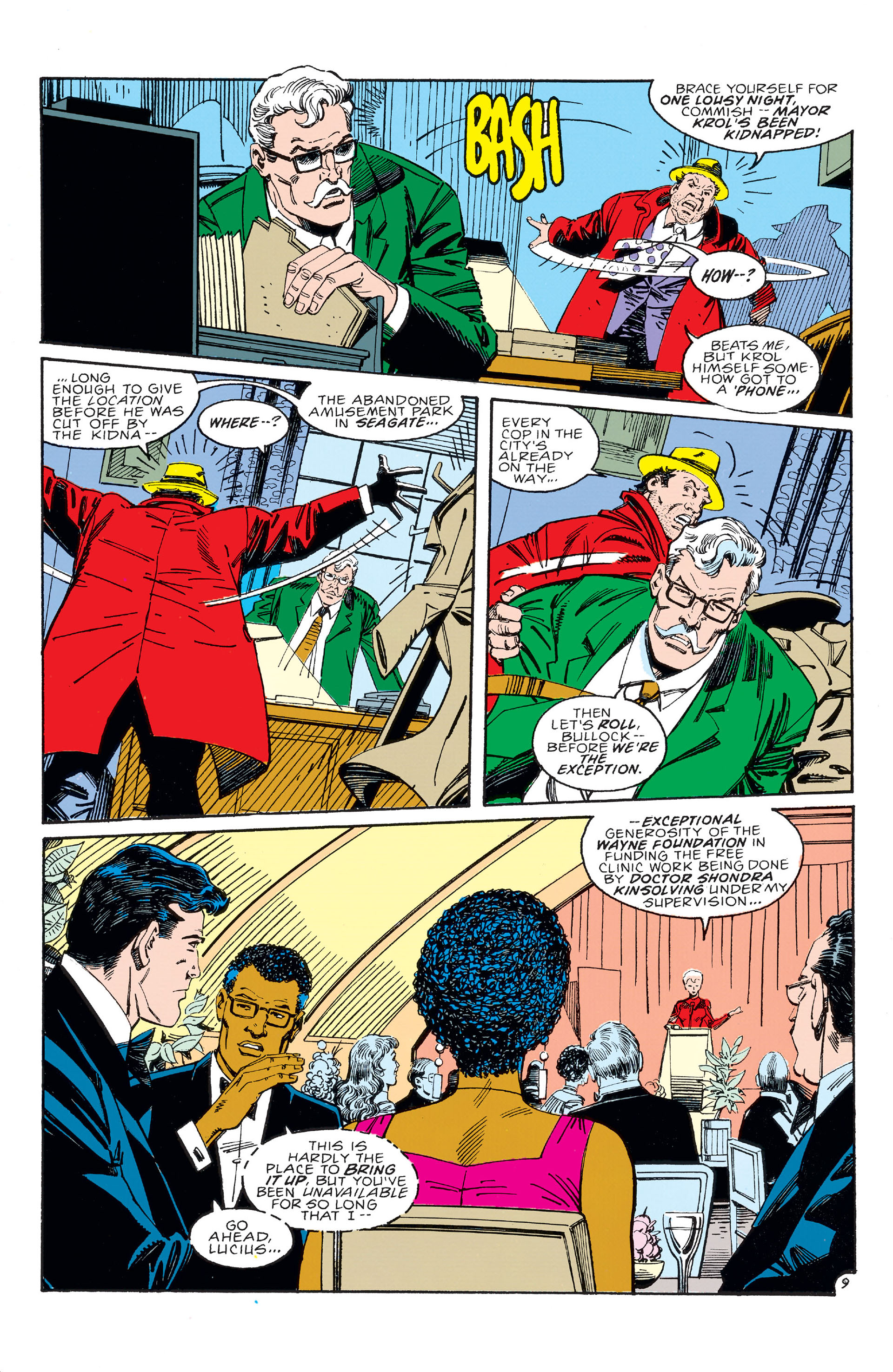 Read online Batman (1940) comic -  Issue #495 - 10