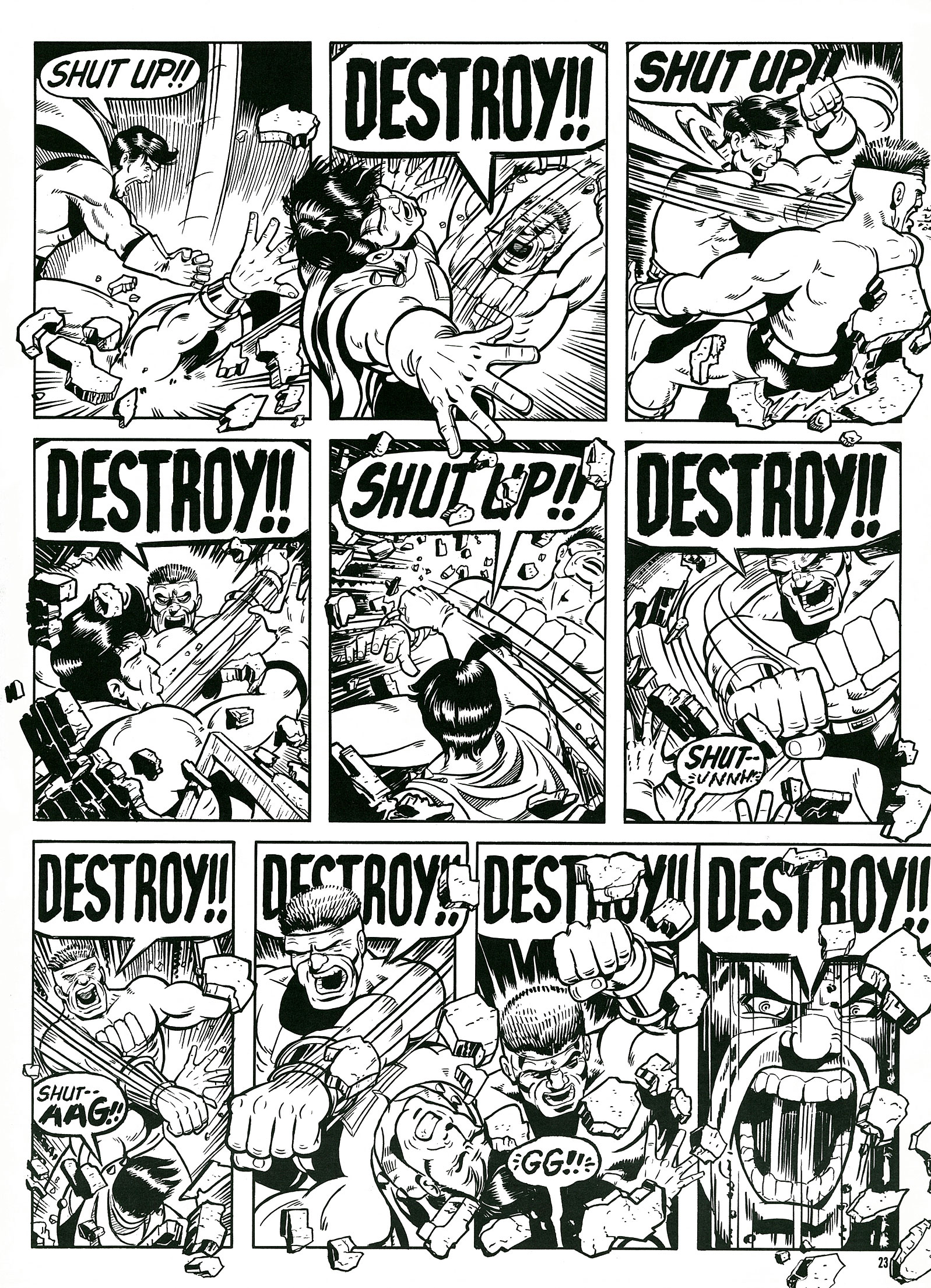 Read online Destroy!! comic -  Issue # Full - 25