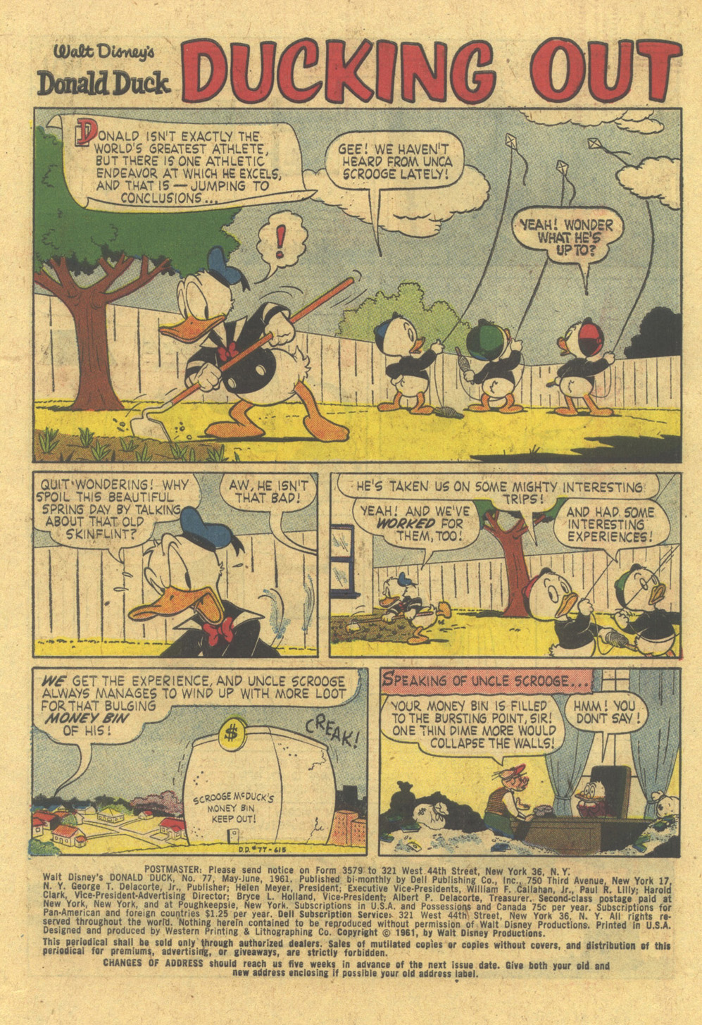 Read online Walt Disney's Donald Duck (1952) comic -  Issue #77 - 3