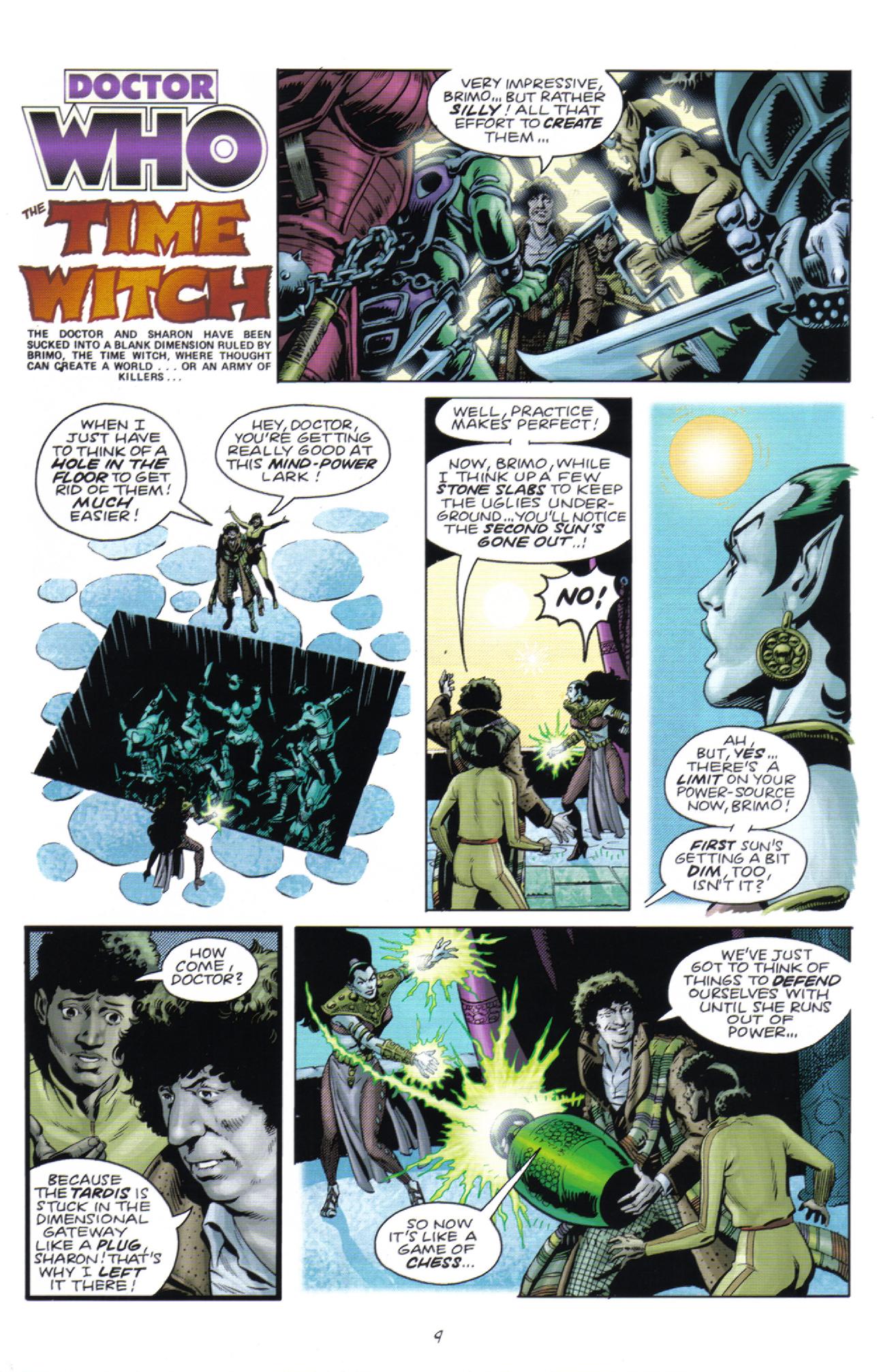 Read online Doctor Who Classics comic -  Issue #8 - 10